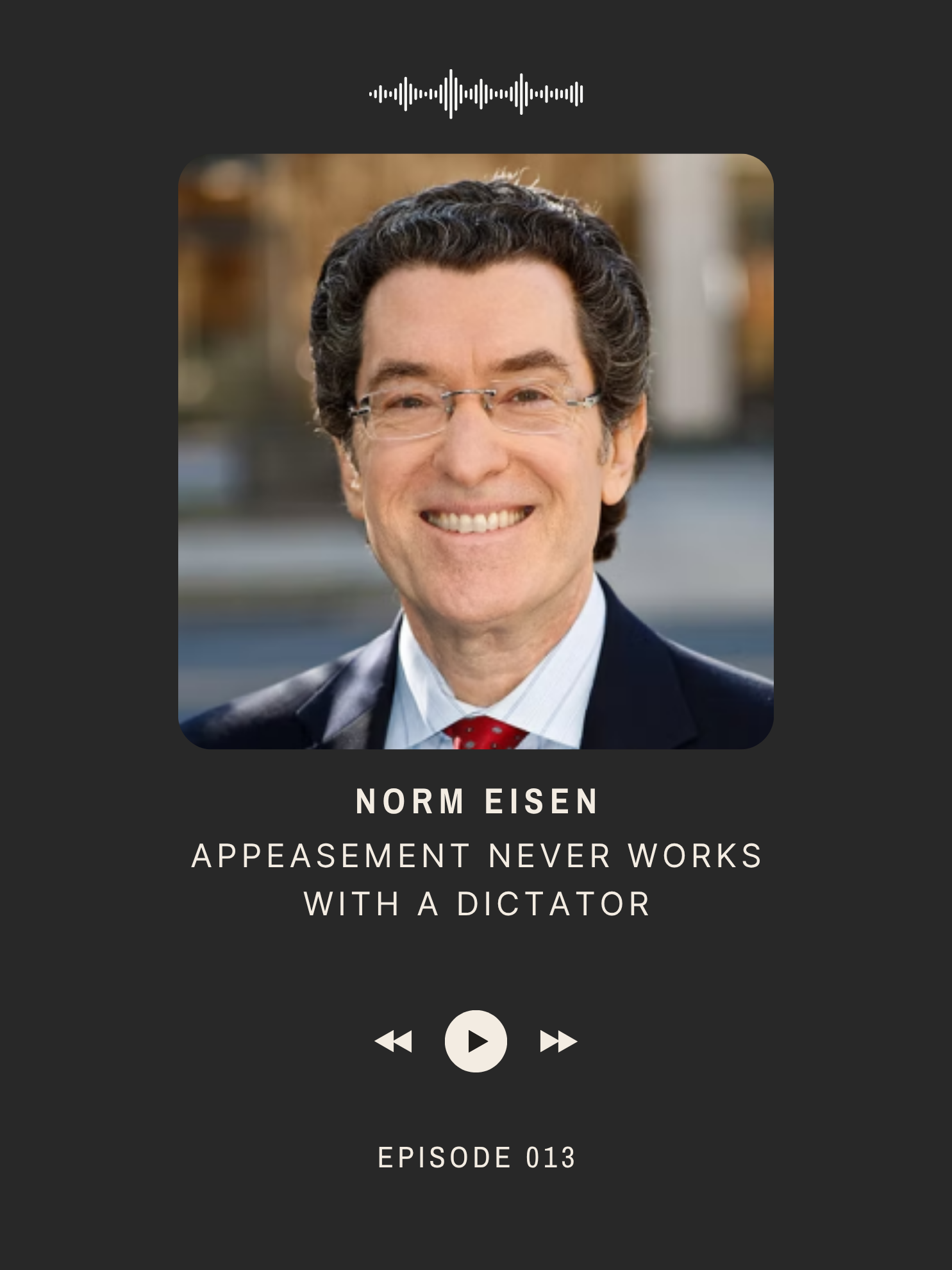 A Conversation with Norm Eisen