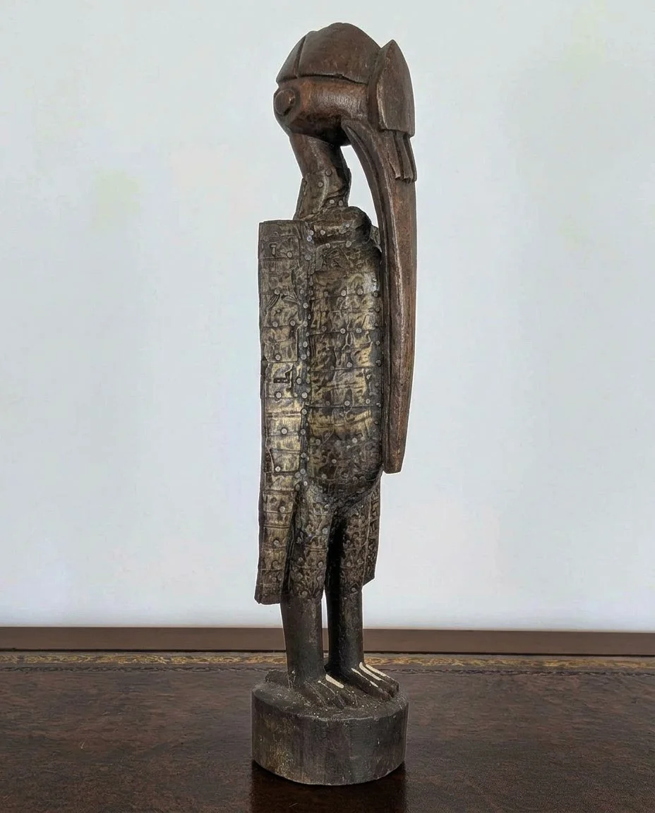 Senufo Sejen Hornbill Sculpture