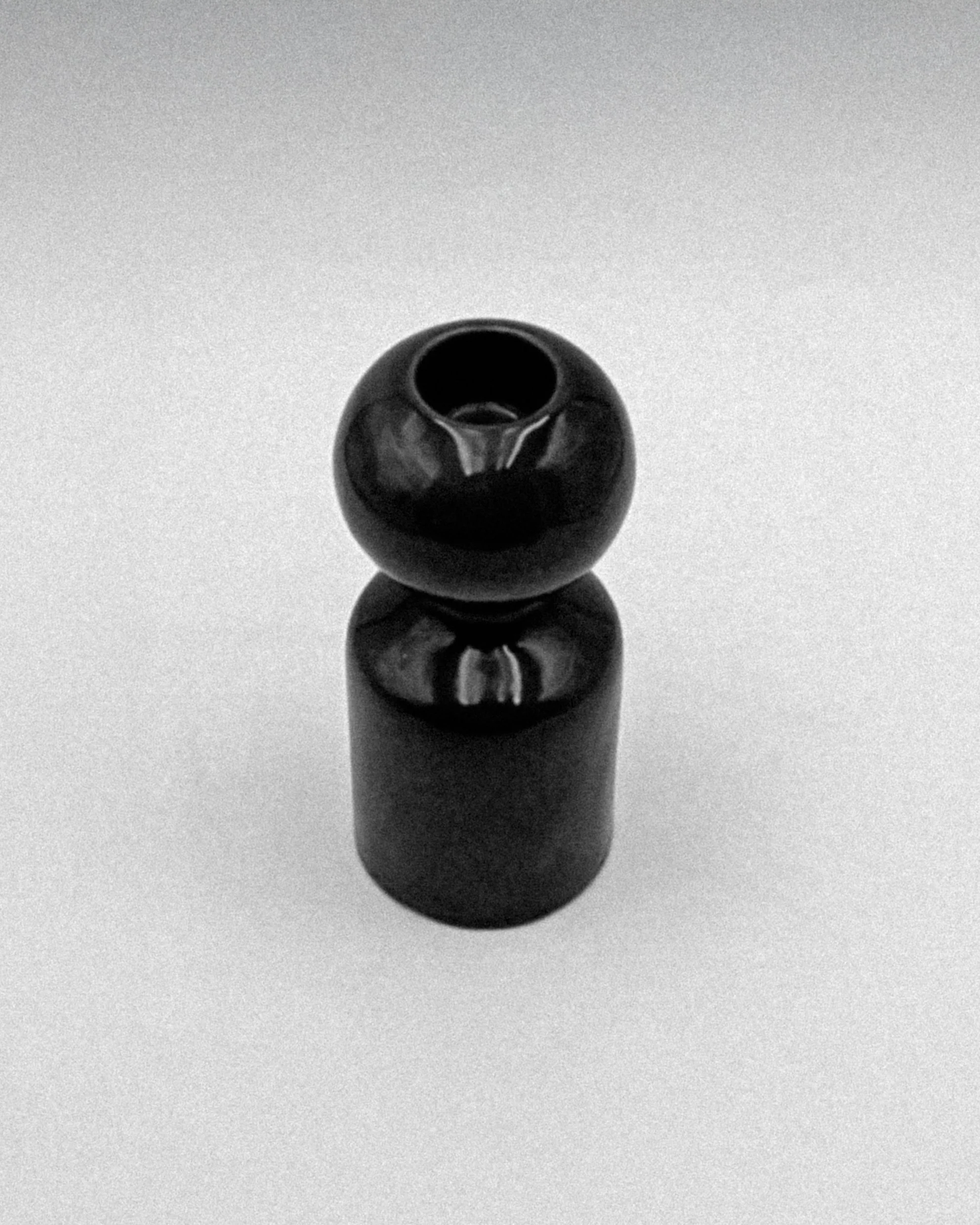 Rare Ceramic Candle Holder by Liisi Beckmann for Gabbianelli