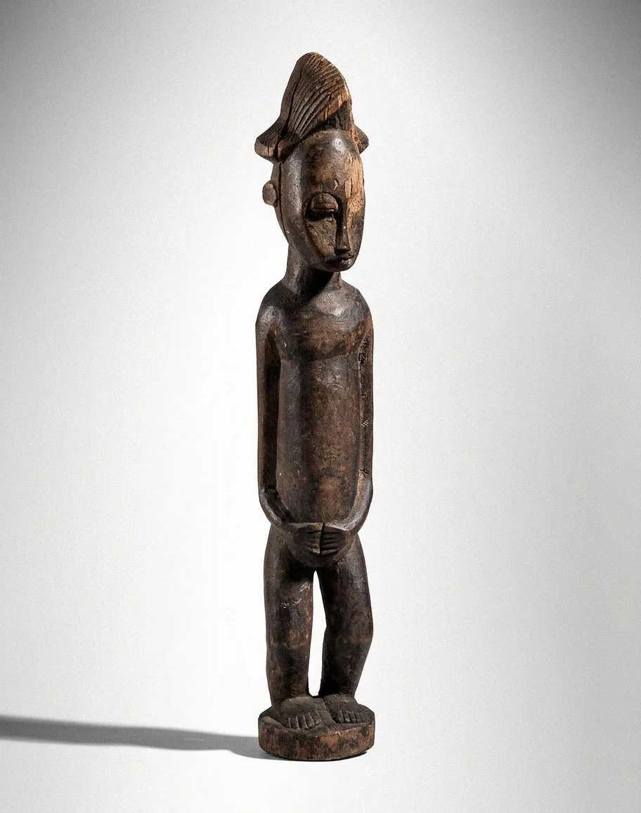 Rare West African Wooden Statue