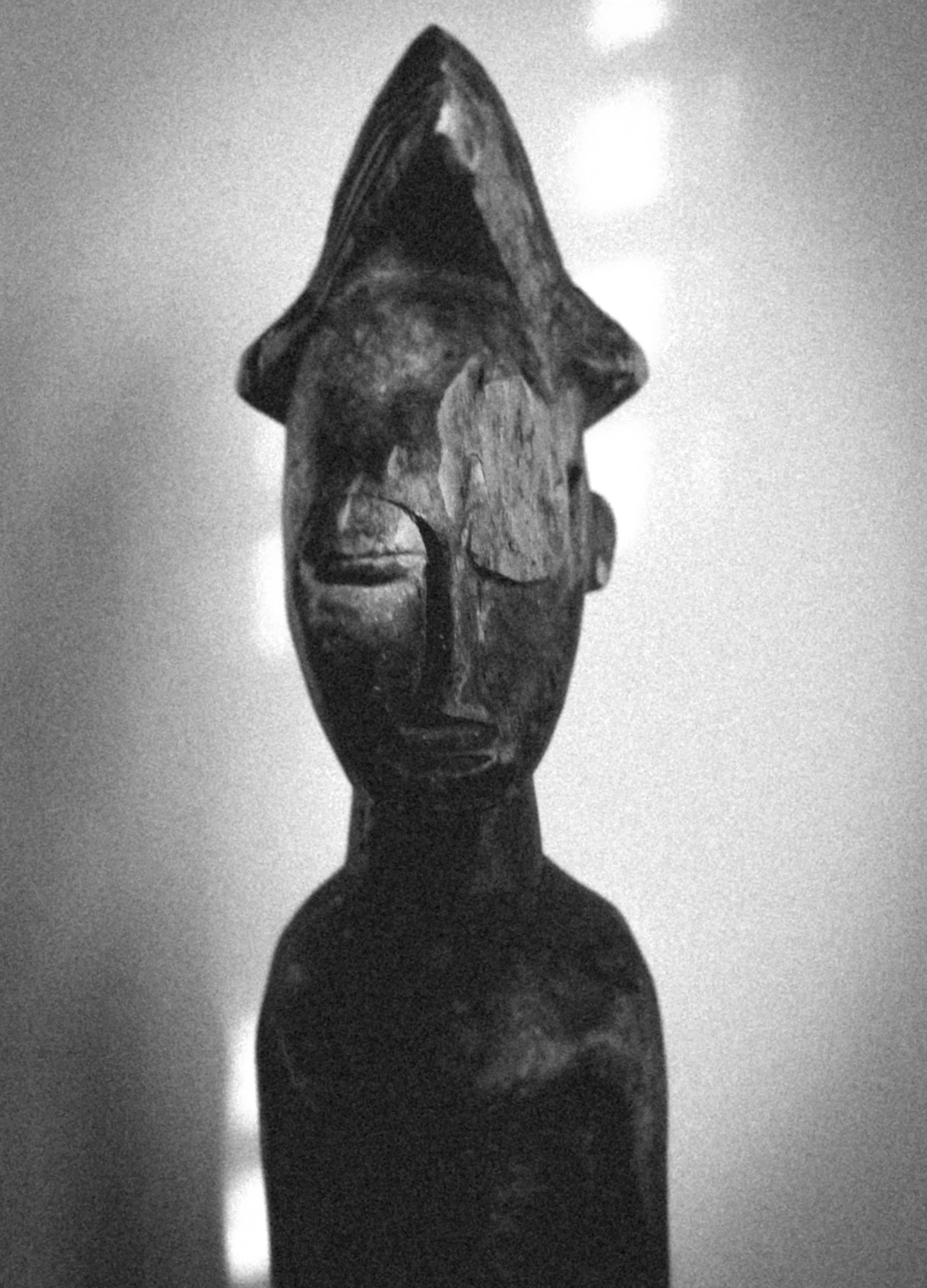 Rare West African Wooden Statue