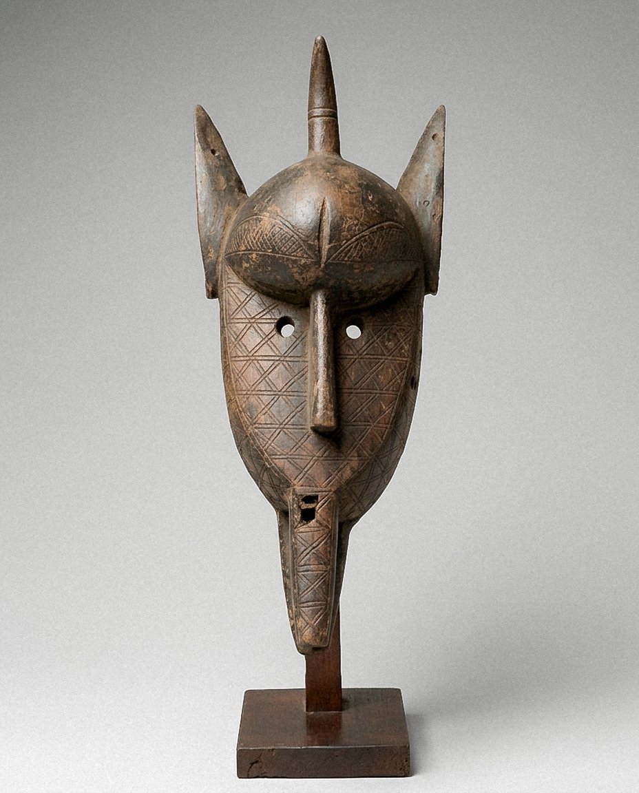 Mali Bamana Hyena Mask