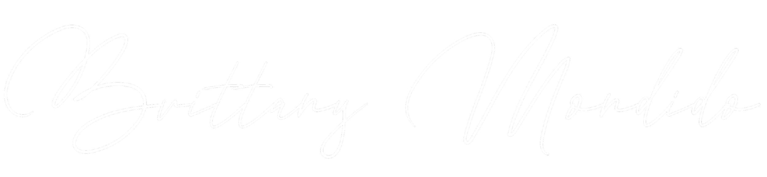 Black background with white cursive text that reads 'Brittany M Mondo'.