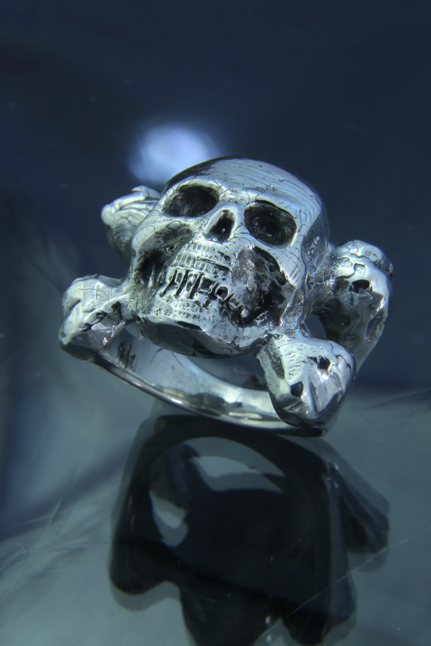 Sterling Silver Jolly Roger Ring