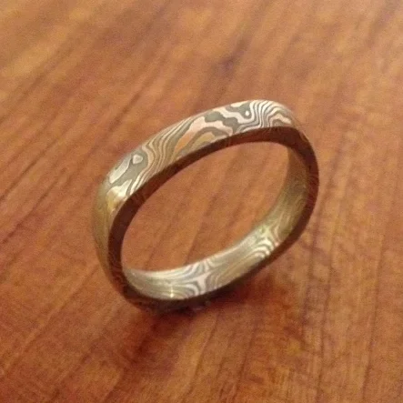 Seamless Mokume Gane Ring