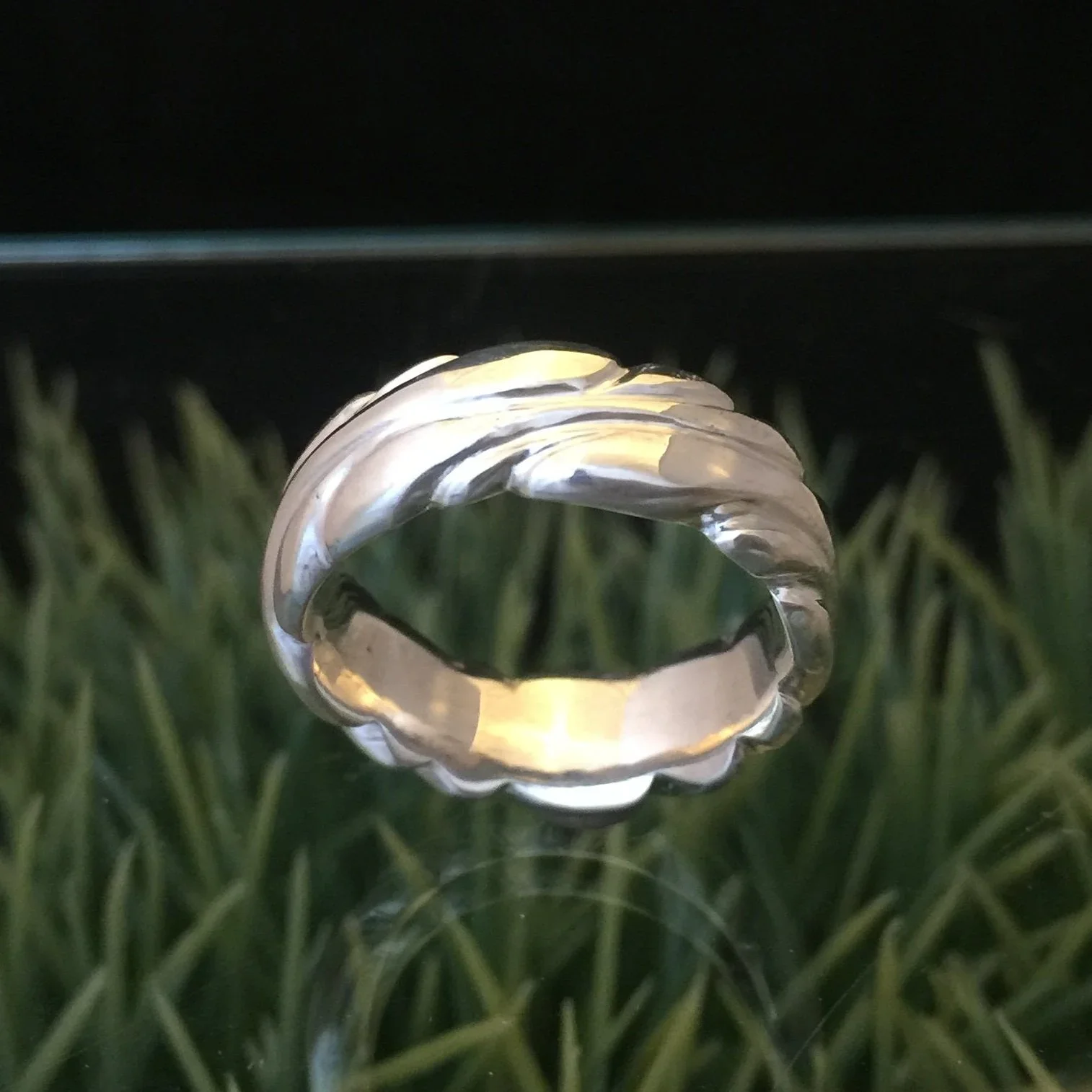 Flowy Sterling Silver Ring