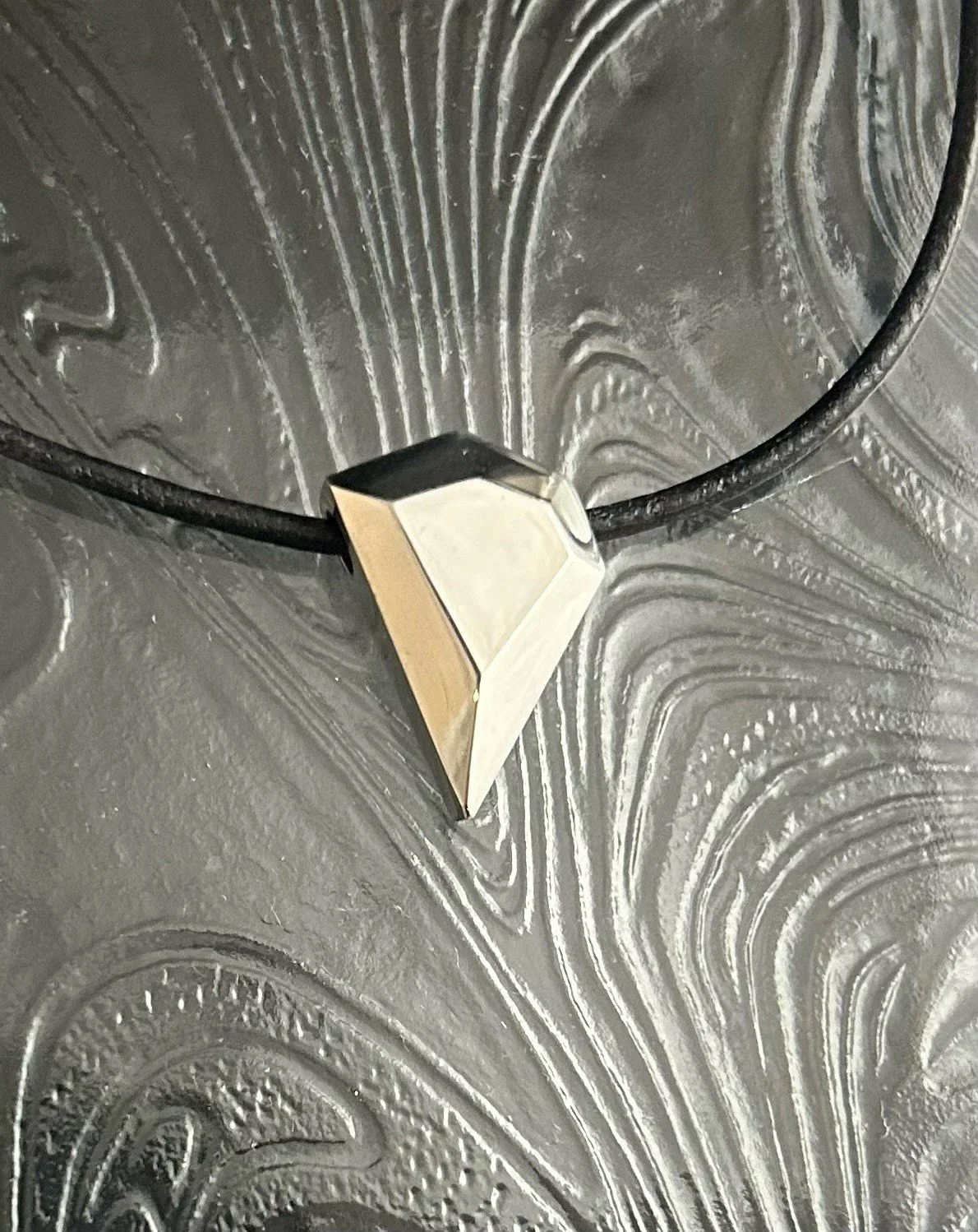 Sterling Silver "Gem Drop" Pendant