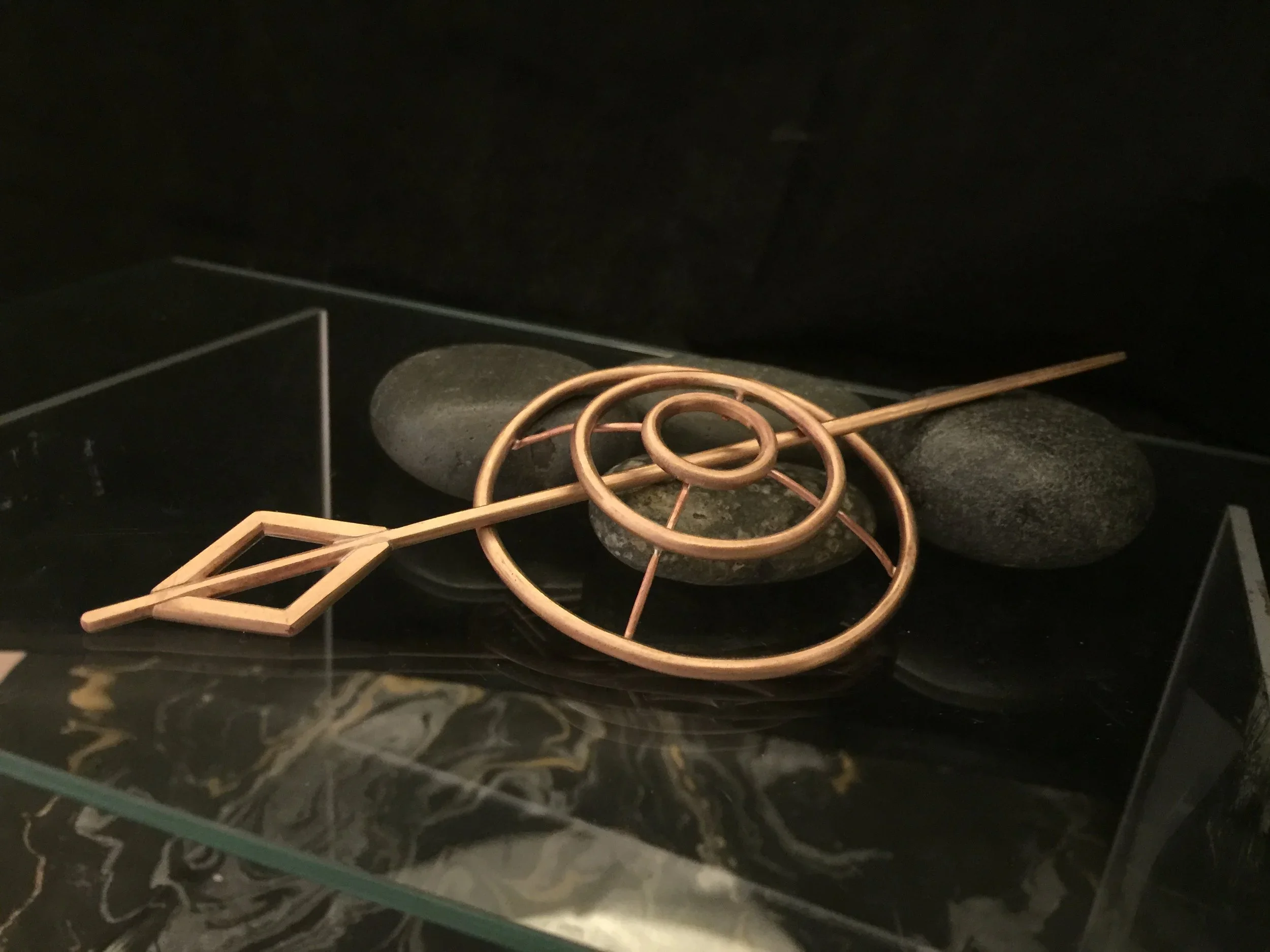 Bronze Arrow Hairpin