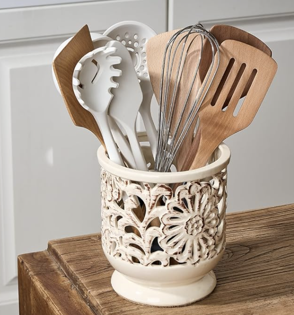 Utensil holder [on Amazon]