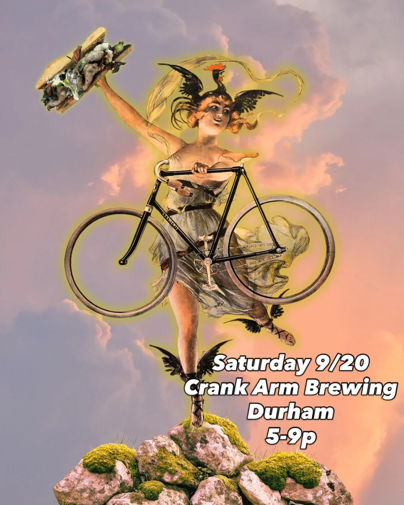 If you are hungry, you know what to do! Come see us at @crankarmdurham 

#bitesofbullcity #durhamfoodtrucks #durhamnc