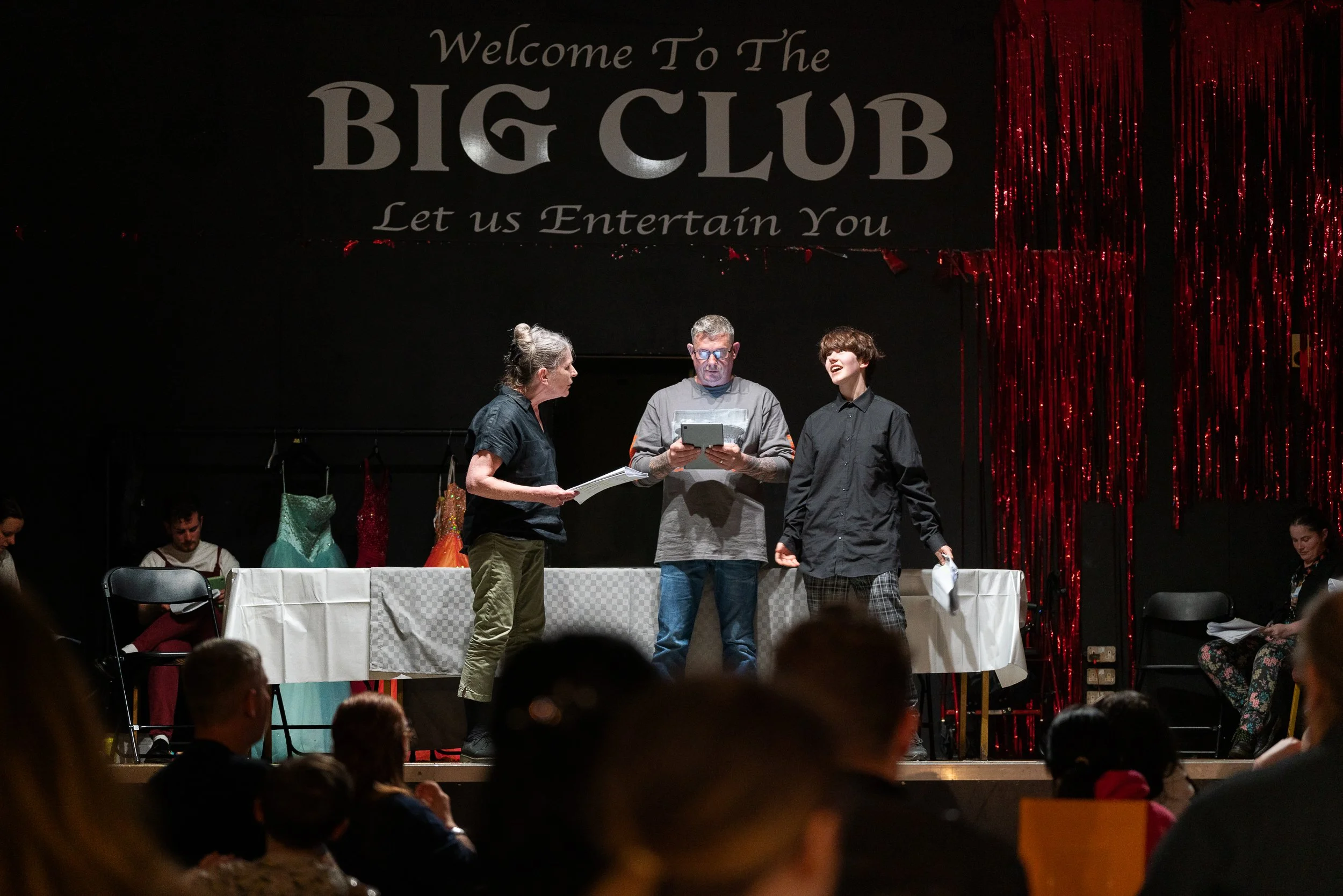 'A Seat At The Table' culminated in a sold out first staged reading of a play at The Big Club, Newton Aycliffe.

Photo credit: Rachel Deakin