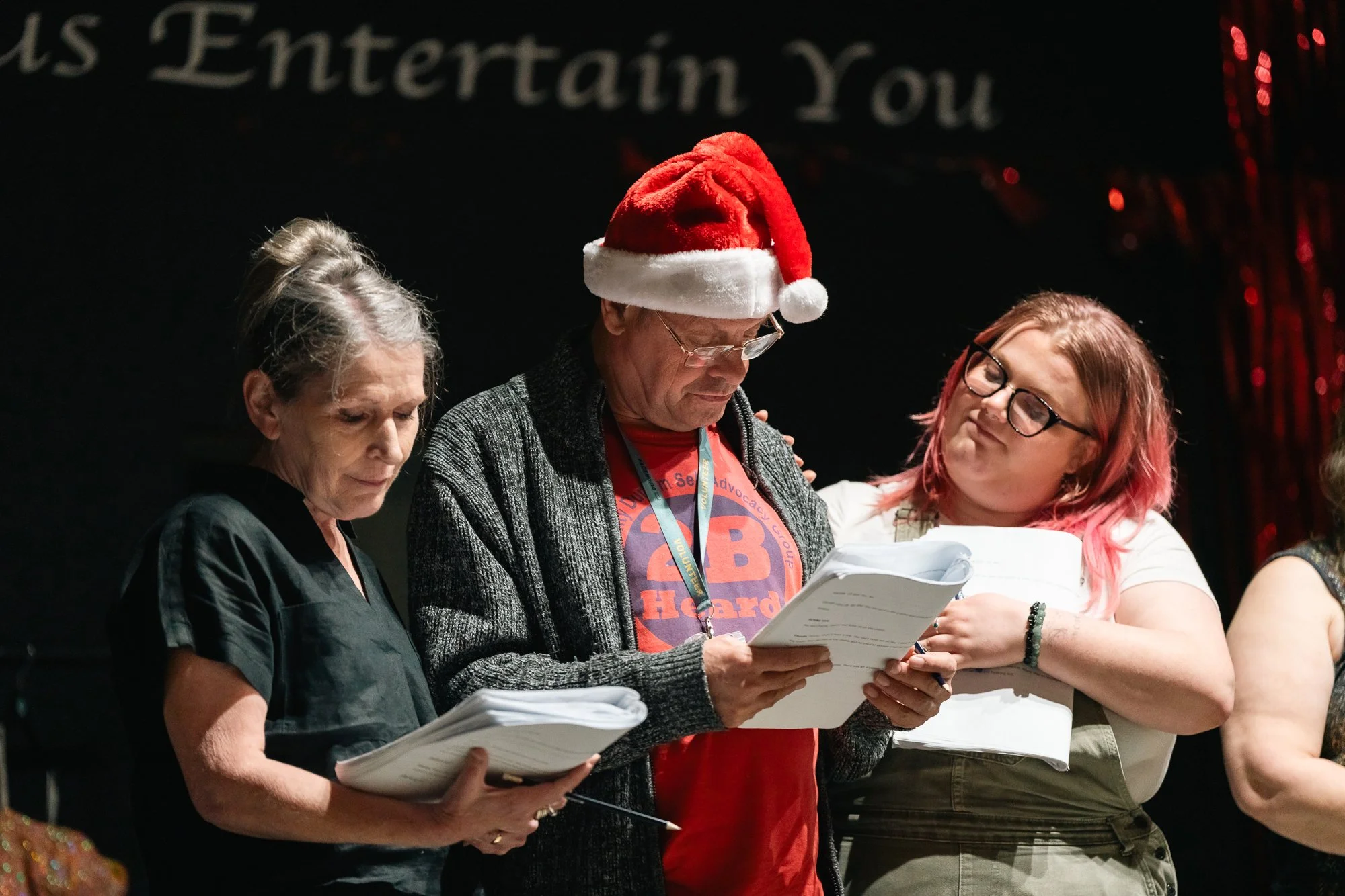 'A Seat At The Table' culminated in a sold out first staged reading of a play at The Big Club, Newton Aycliffe.

Photo credit: Rachel Deakin