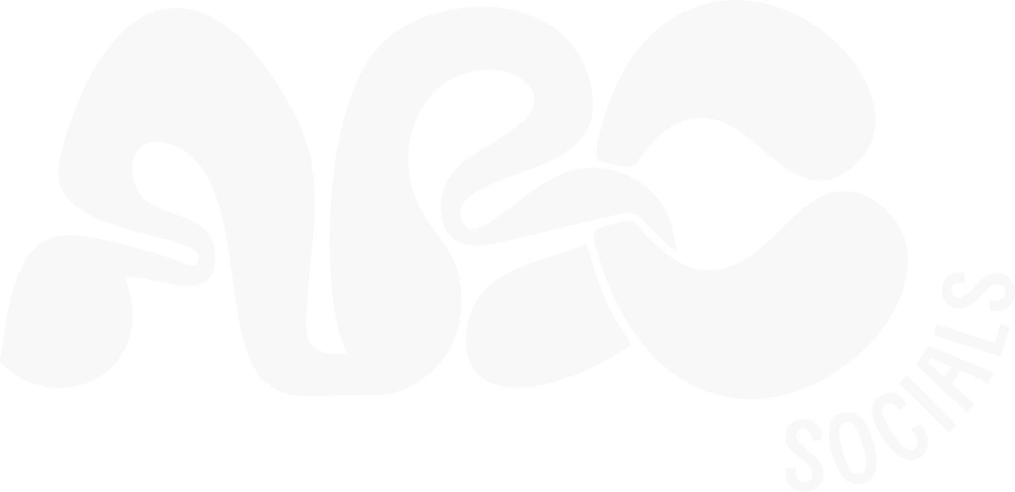 Bold stylized text spelling 'Aloe' with smaller text 'SOCIAL' curved around the bottom right.