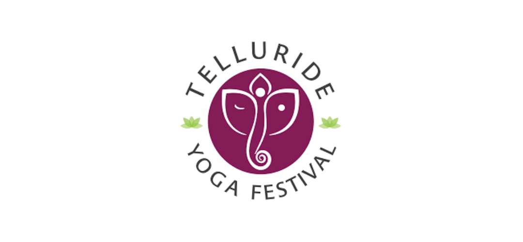 Logo with an artistic head of an elephant in a circle with a natural theme.