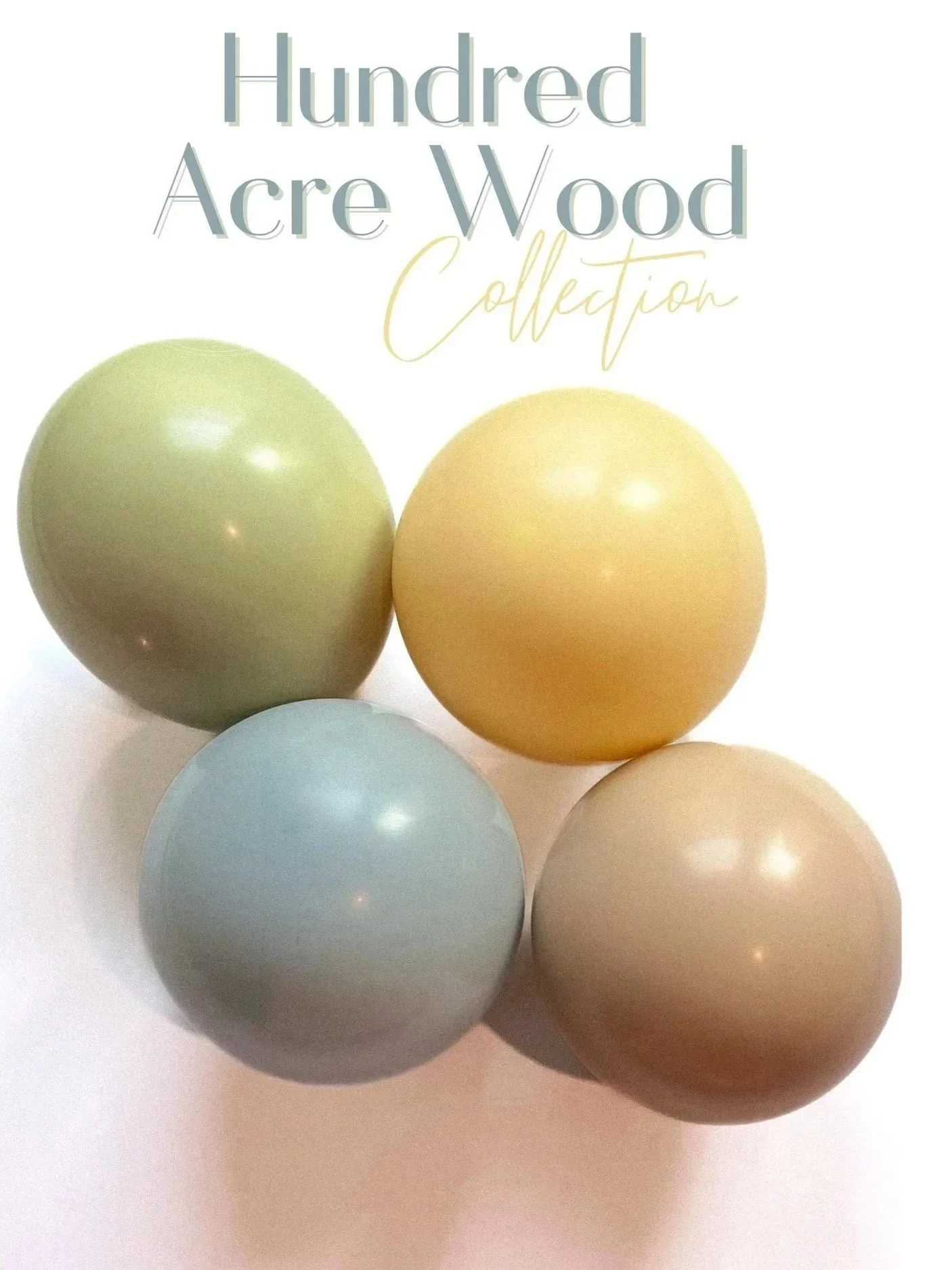 DIY Balloon Garland | Hundred Acre Wood Collection | Winnie the Pooh Balloon Kit