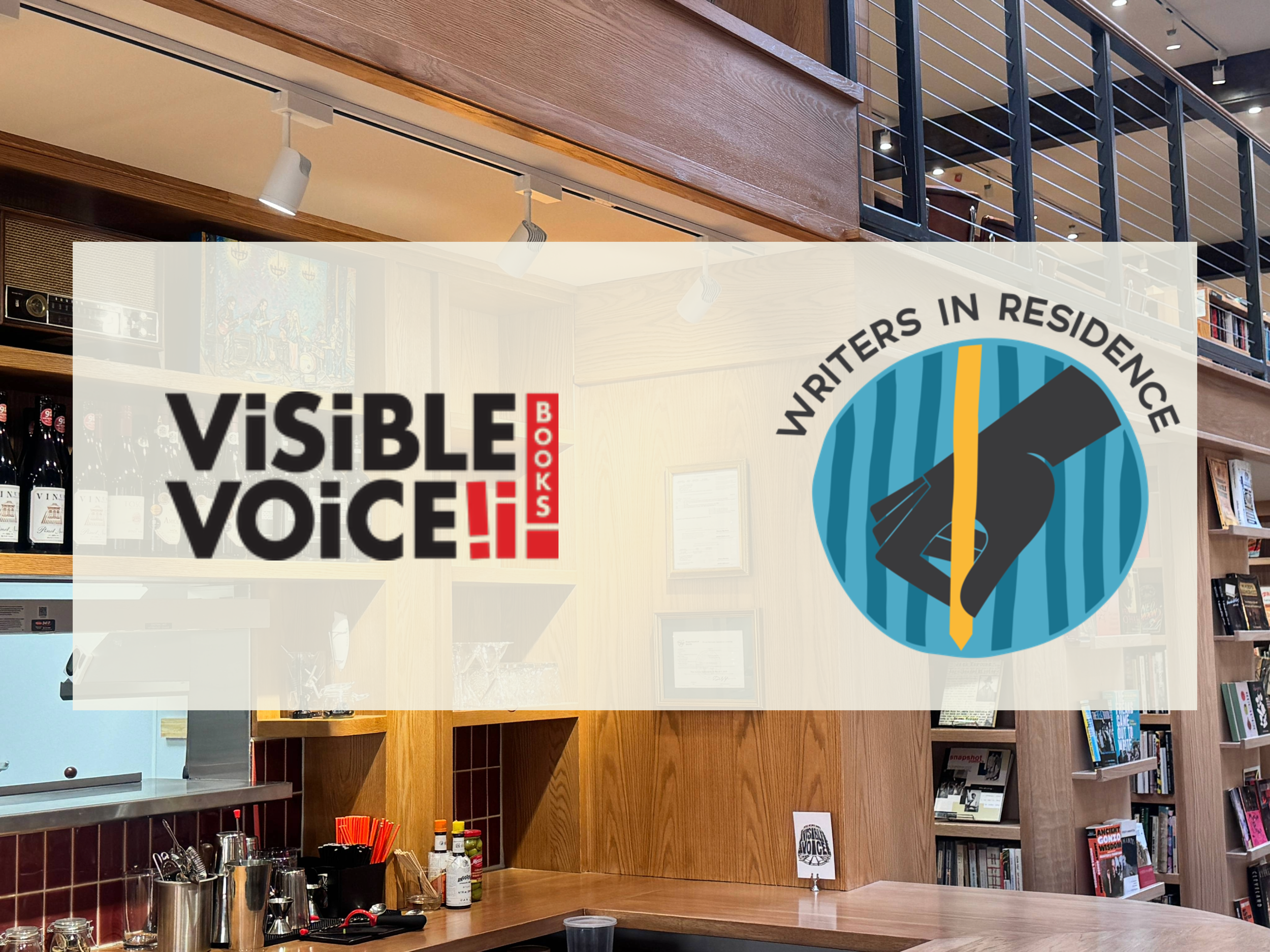 Writers in Residence Wine Tasting Fundraiser + ChAPBOOK RELEASE