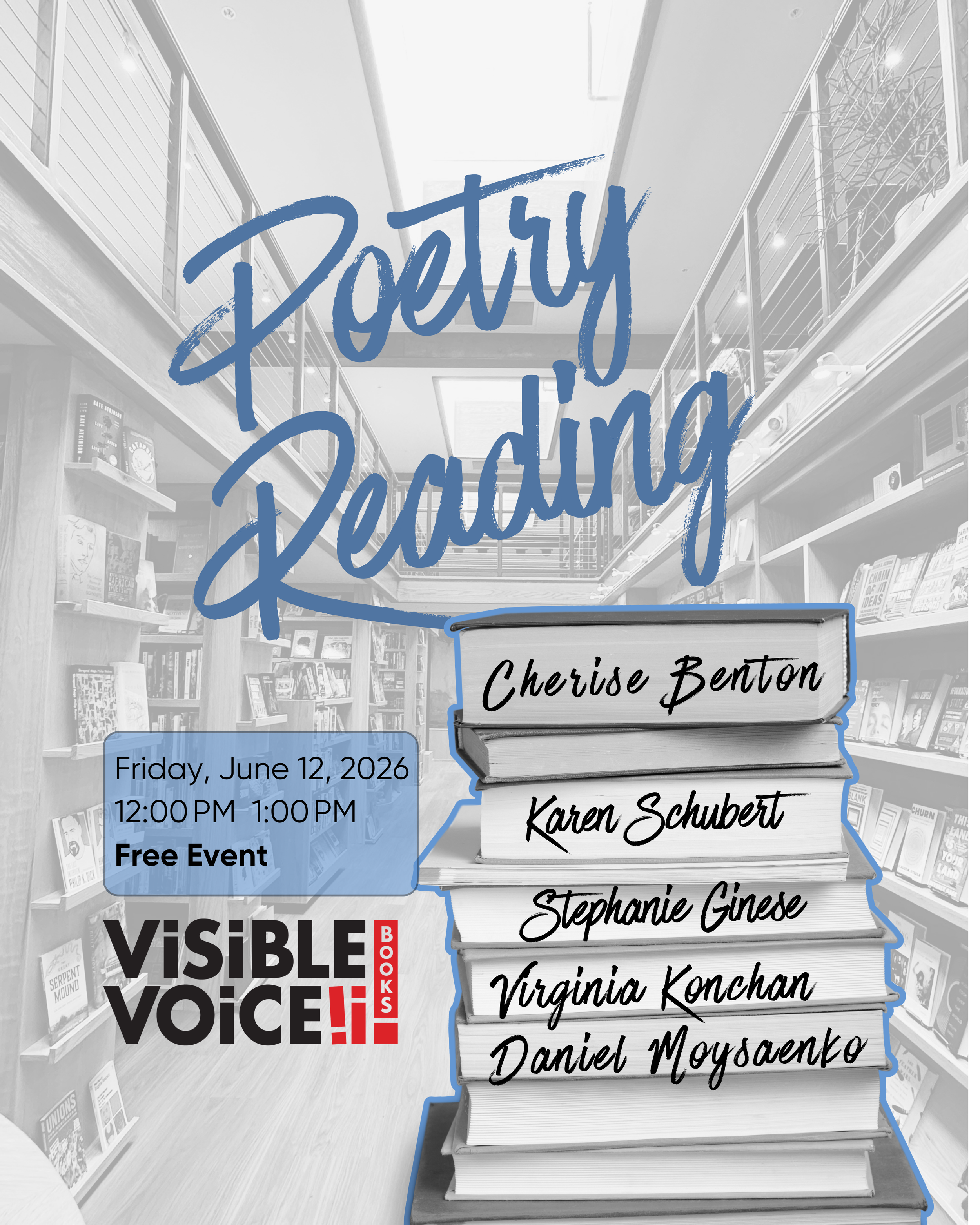 Poetry Reading (Free Event)
