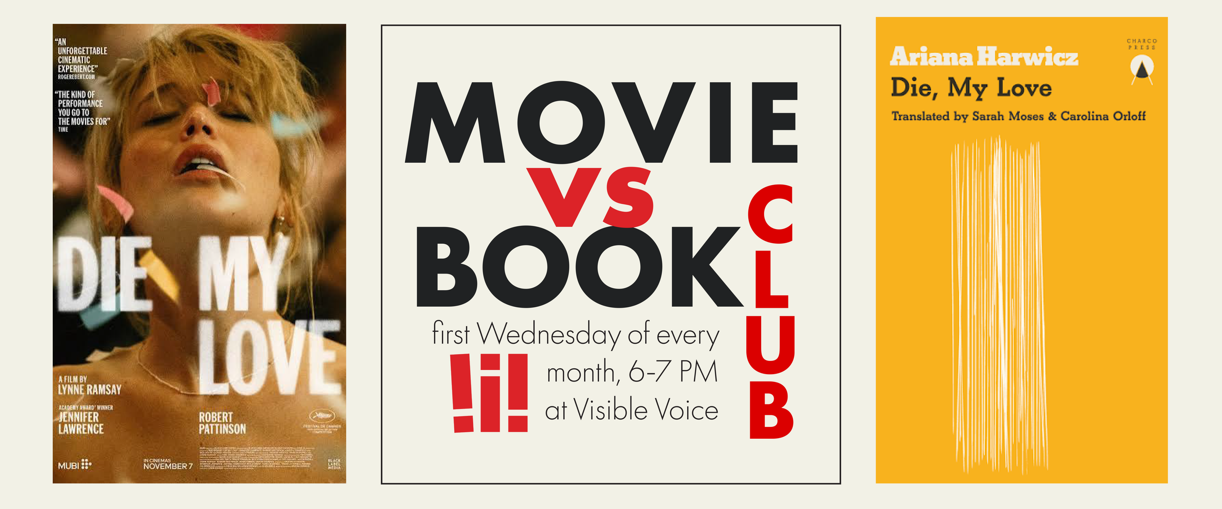Movie VS Book Club (Free event) 