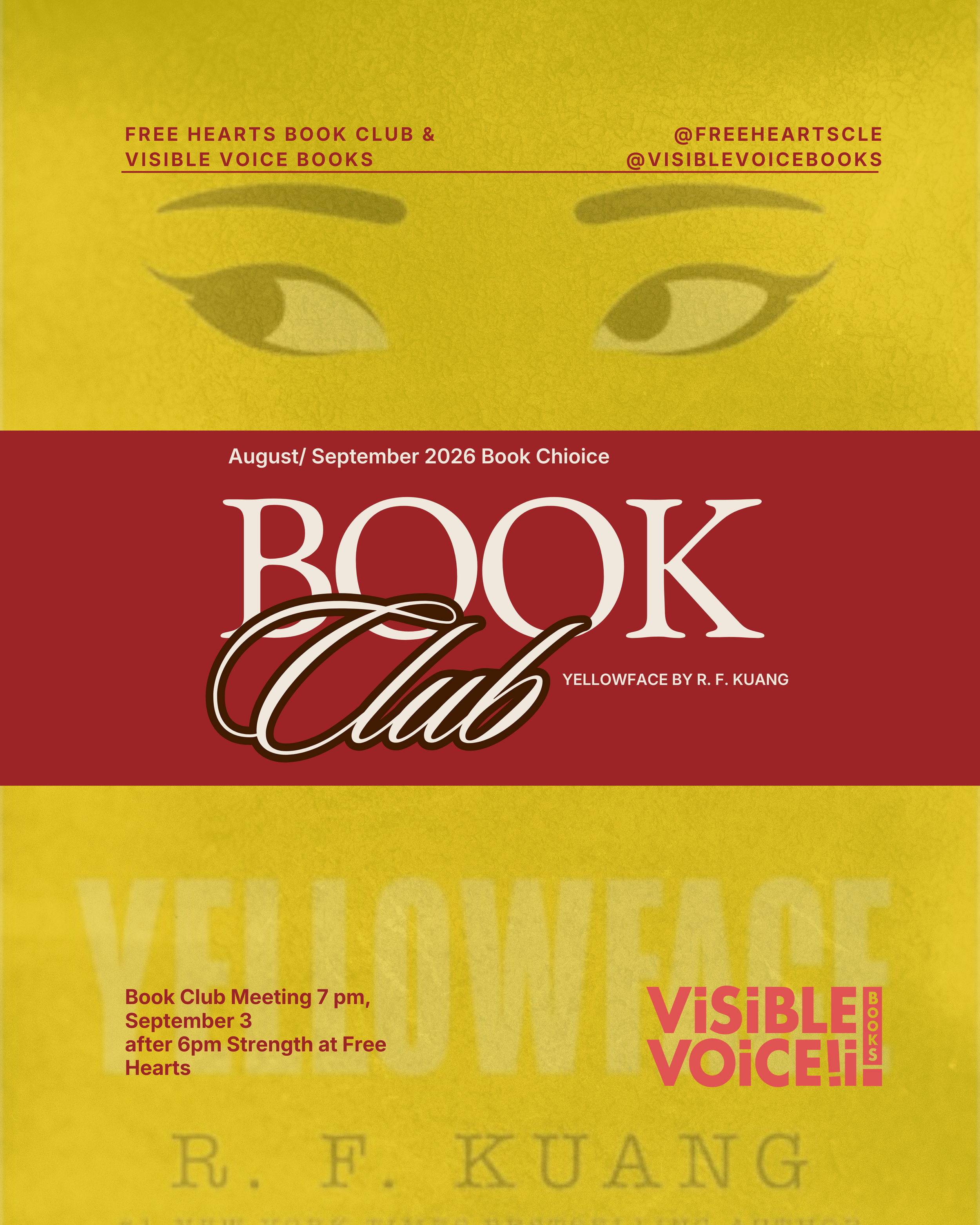 Free Hearts Book Club (Free Event)