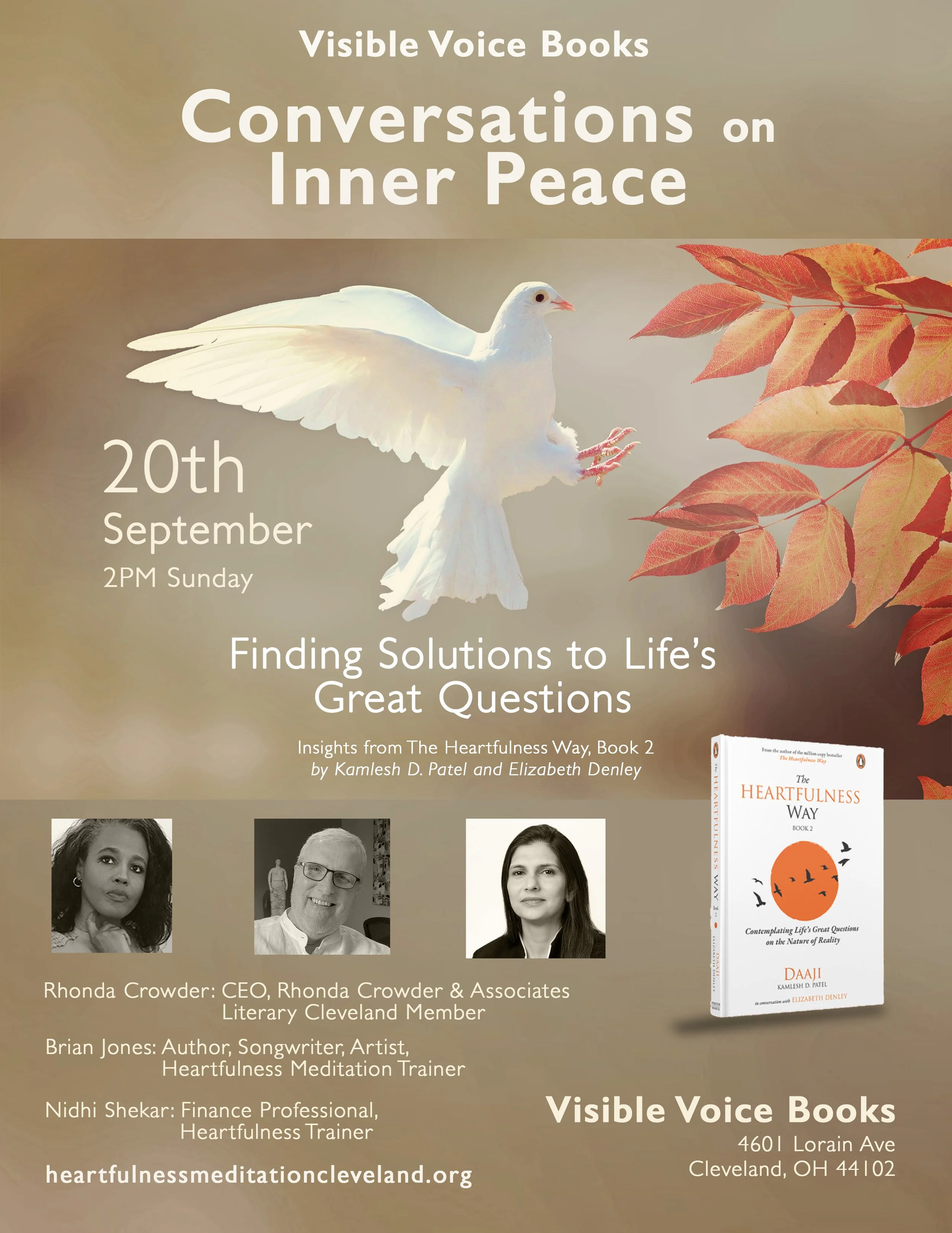 Heartfulness Institute Day of Peace Event (free event)