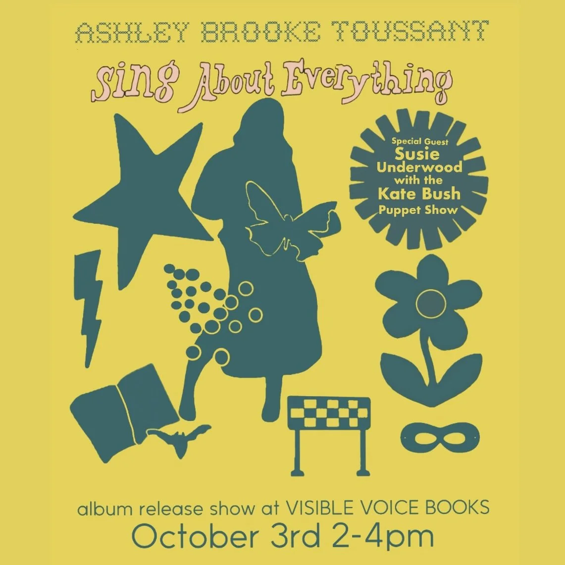 Saturday Sessions: Ashley Brooke Toussant (Free Event)