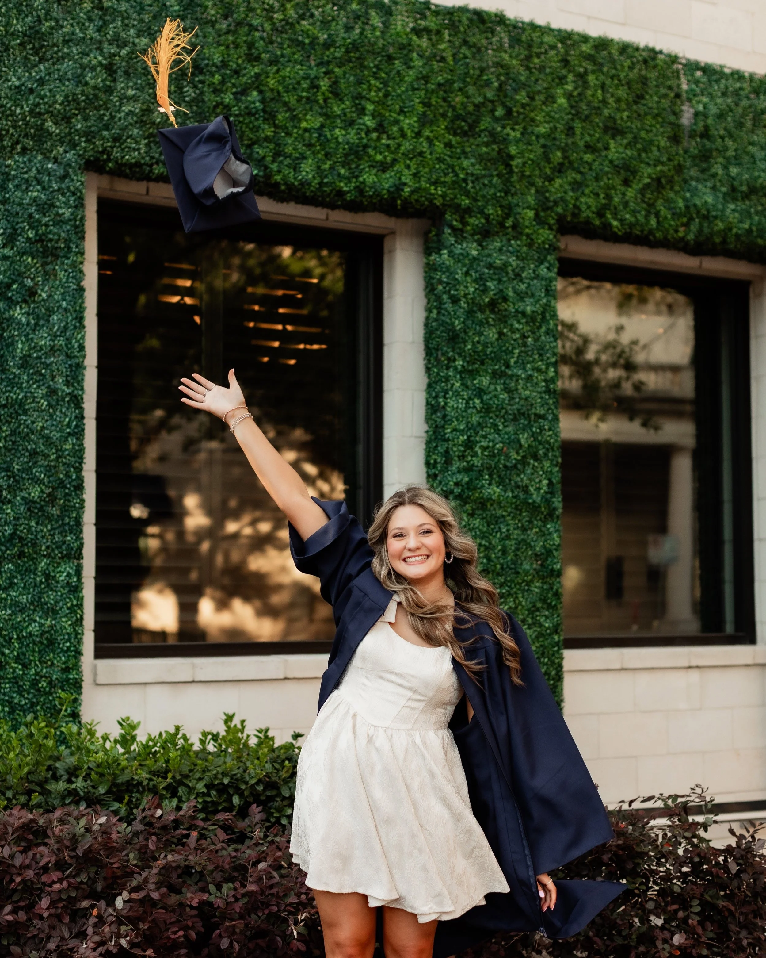 graduating-senior-girl-portrait-cap-and-gown-houston
