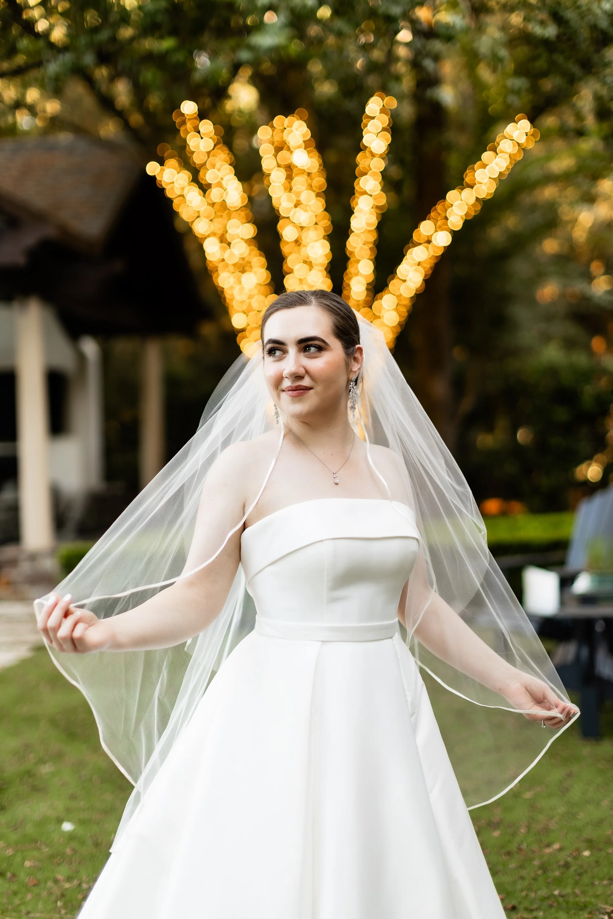 The Woodlands Bridal Portraits | Nicole’s Stunning Private Estate Session