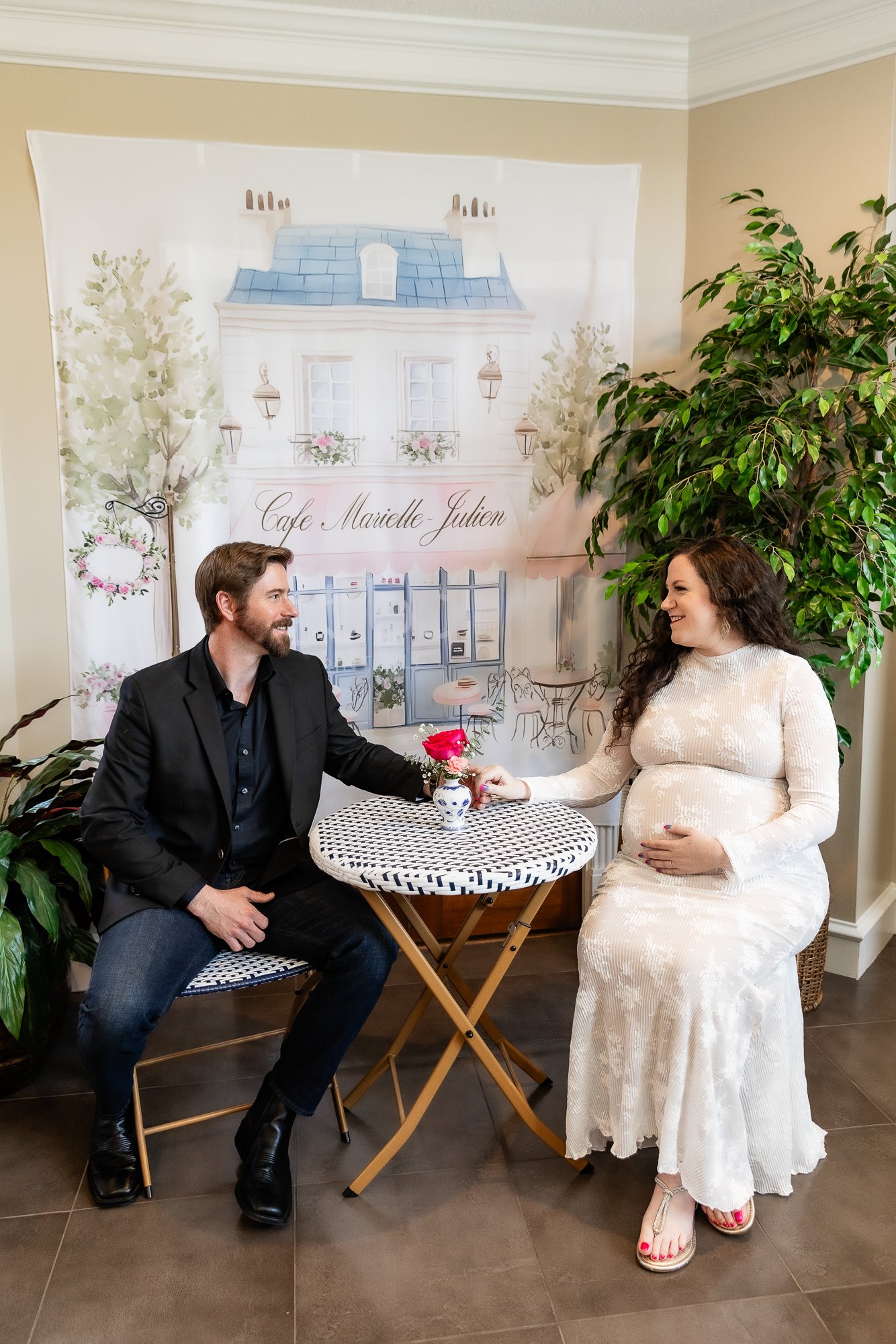 Marissa &amp; Jesse | Paris-Themed Twin Baby Shower