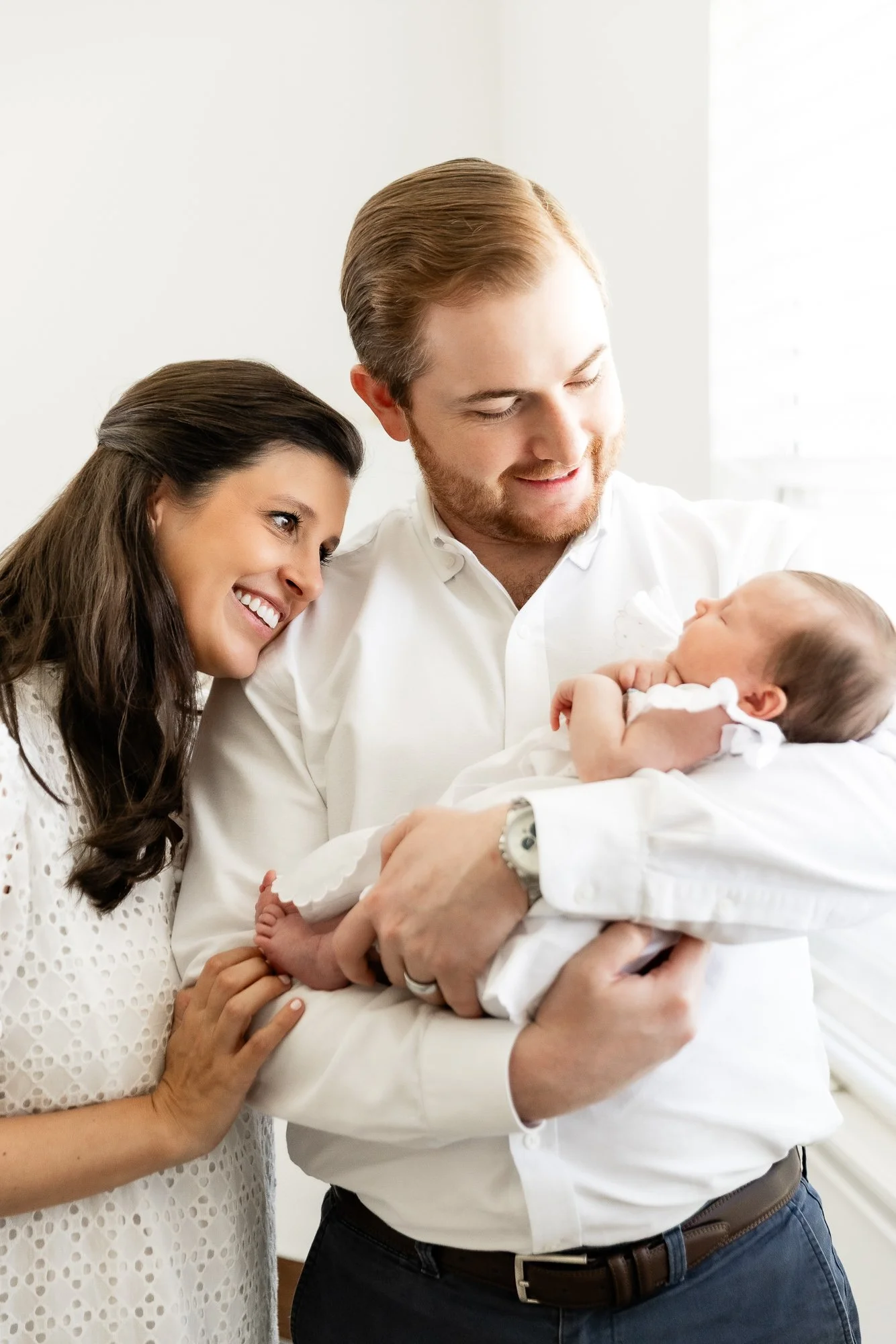 Houston Heirloom Newborn Photography | Baby Annie at Home