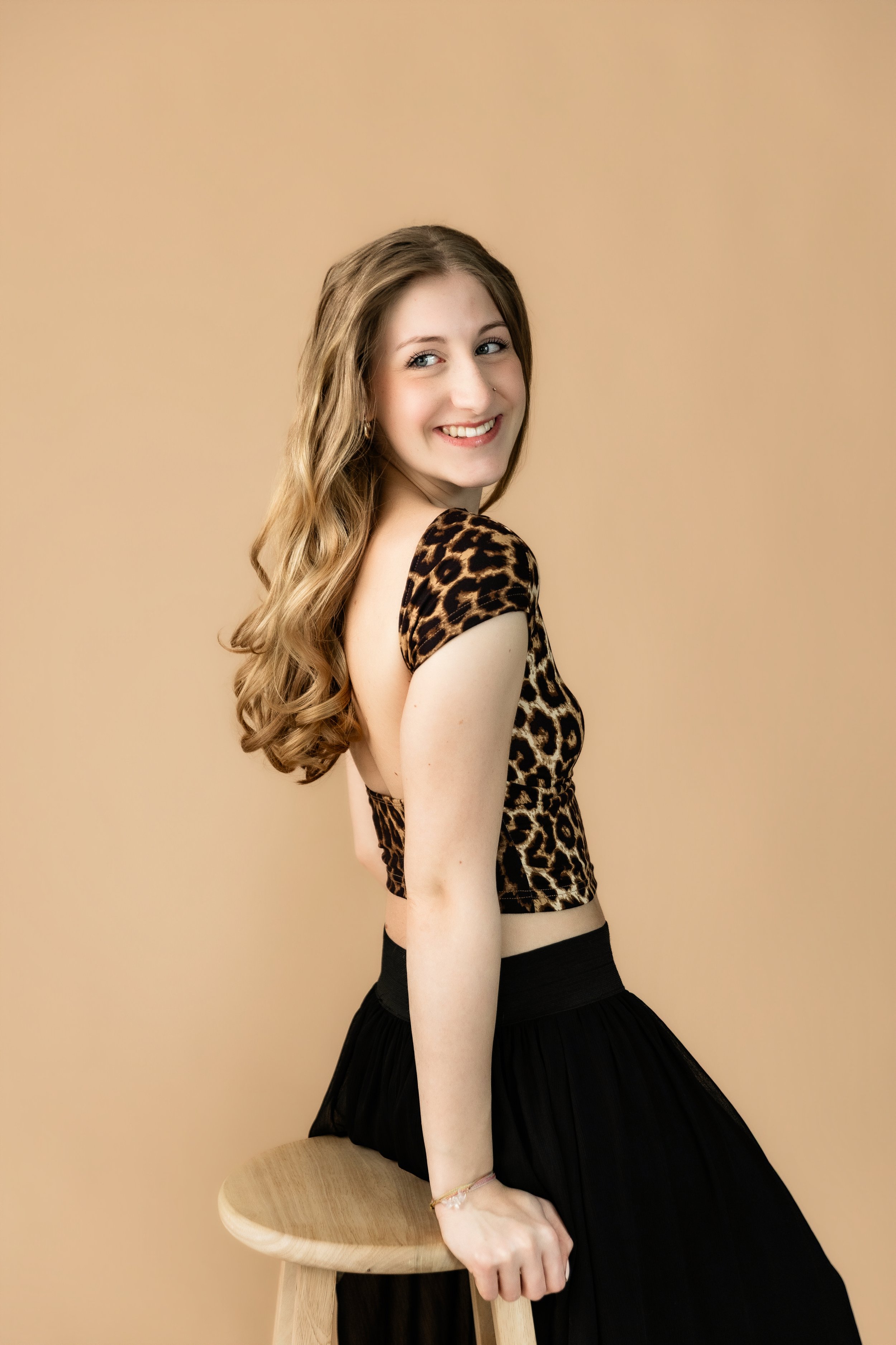 Ava's Pageant Headshots | Studio Session in Spring, TX