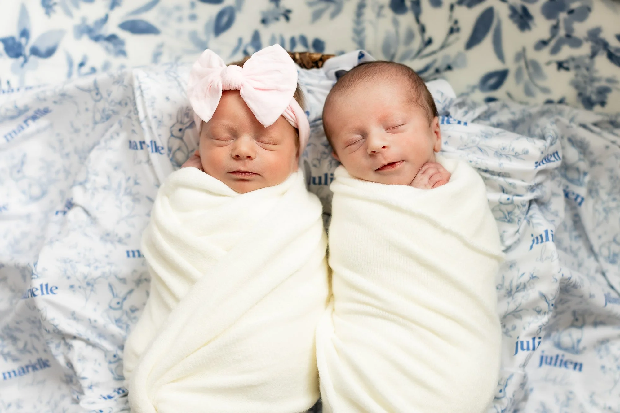 And Then There Were Four | The Woodlands Twin Newborn Photographer