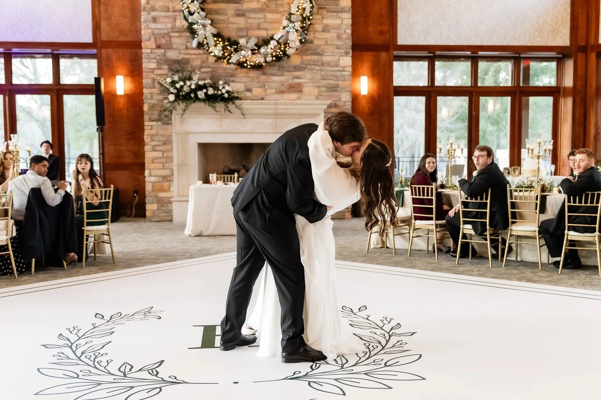 bride-and-groom-first-dance-woodlands-country-club-wedding-dip.jpg