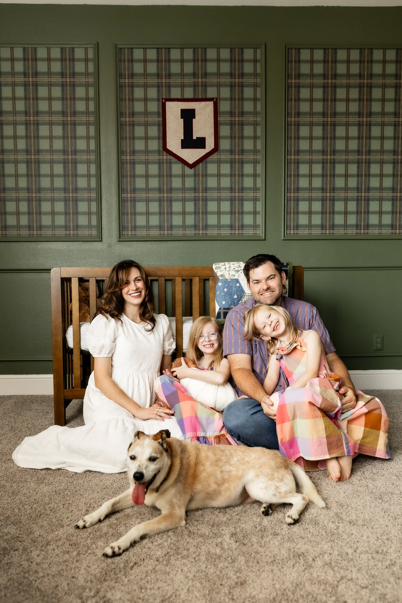 The Ours Family Just Got a Little Bigger: In-Home Newborn Session | Spring &amp; The Woodlands, TX