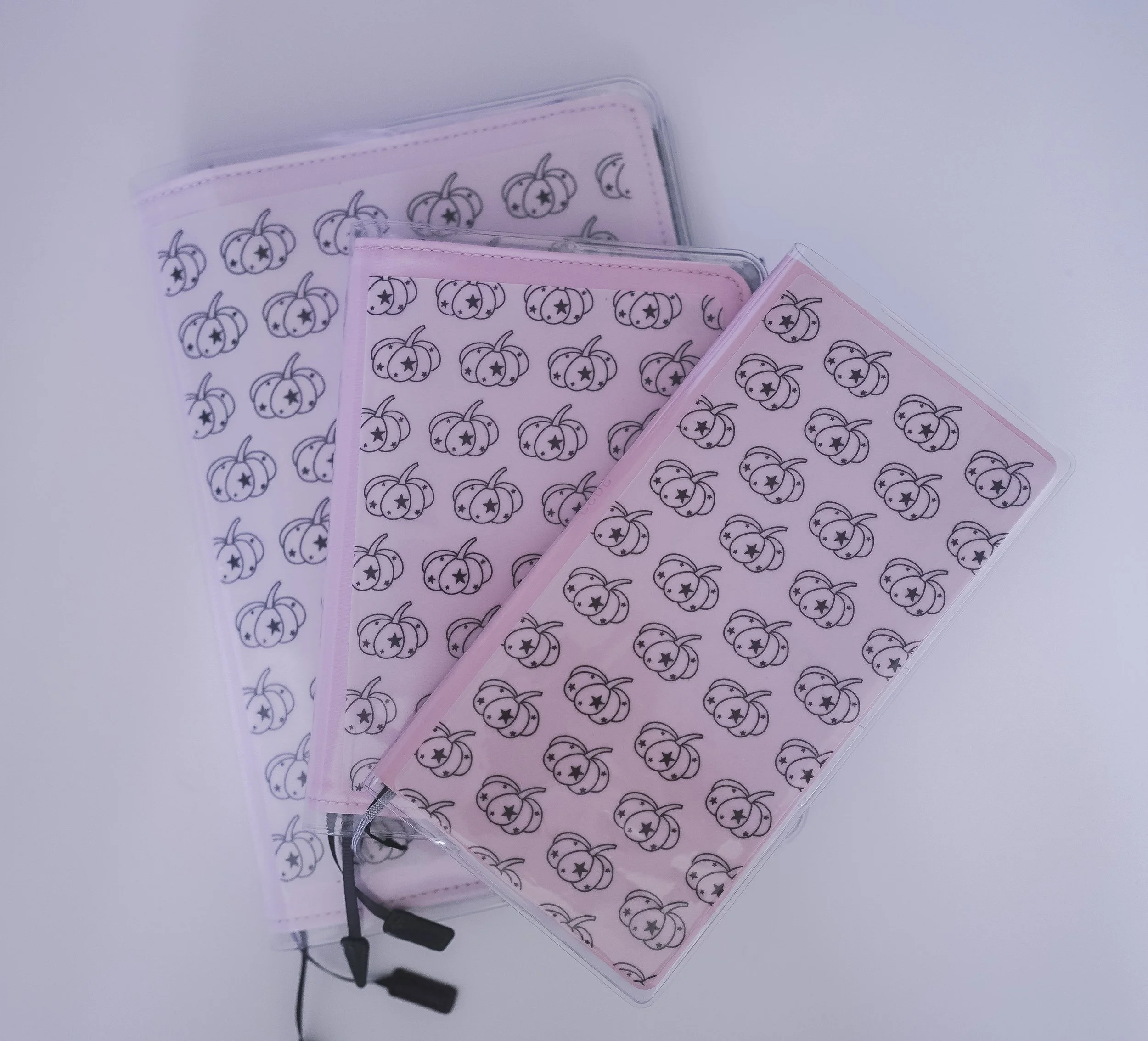 pumpkin pattern vellum paper ✶ DIY hobonichi cover