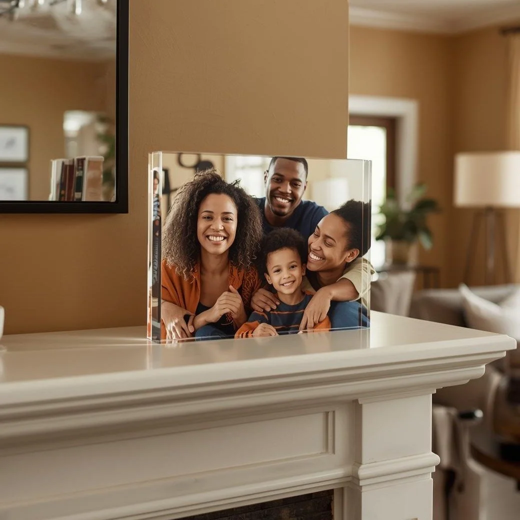 Photo Blocks can make great gifts without simply taking up space, not to mention that their increased durability means less stress if they fall, just avoid any toes. With an easy upload I can print your favorite pics on acrylic. Shop now at www.south