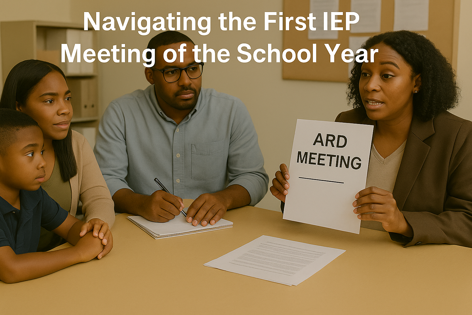 Navigating the First IEP Meeting of the School Year