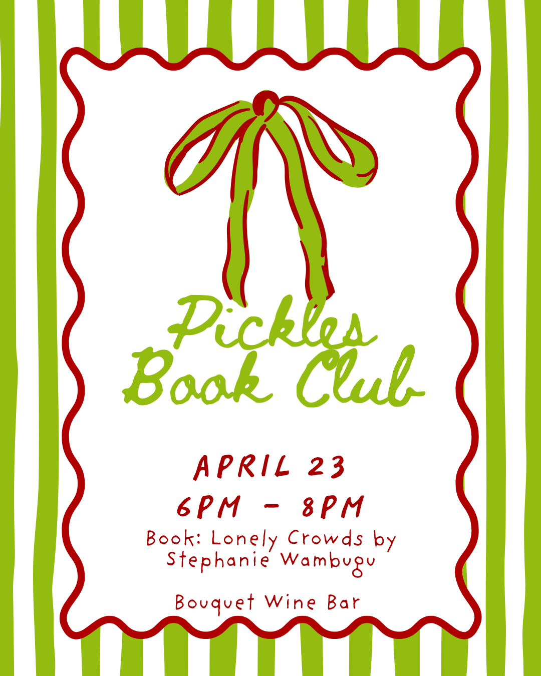 April Book Club: Lonely Crowds