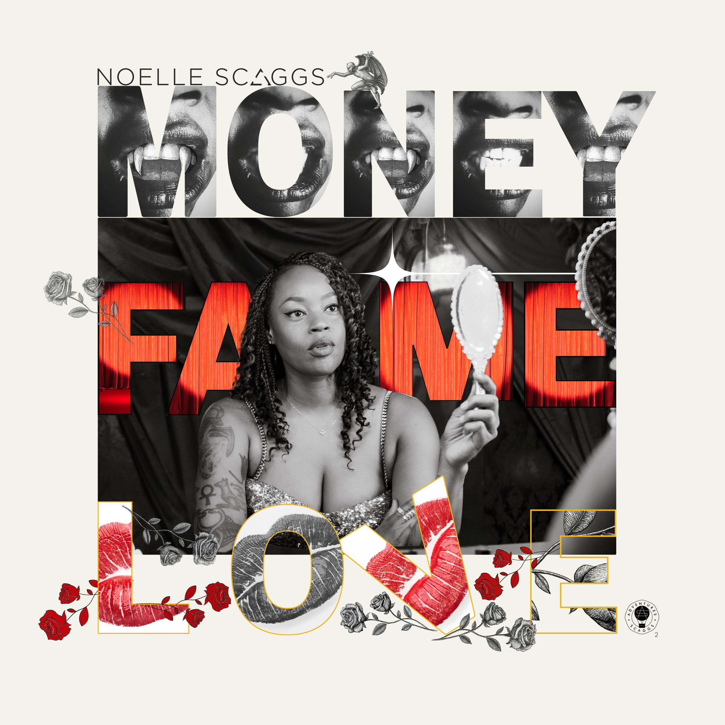 Noelle Scaggs — Money Fame Love single cover art