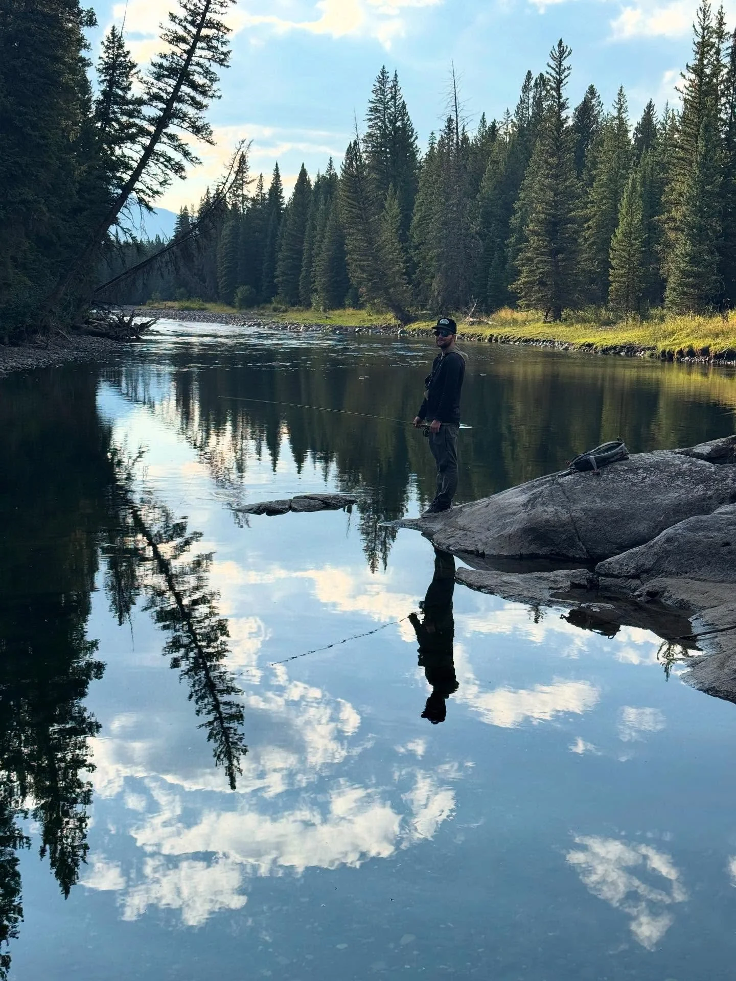 Good day on the river with @charlie_winsor.