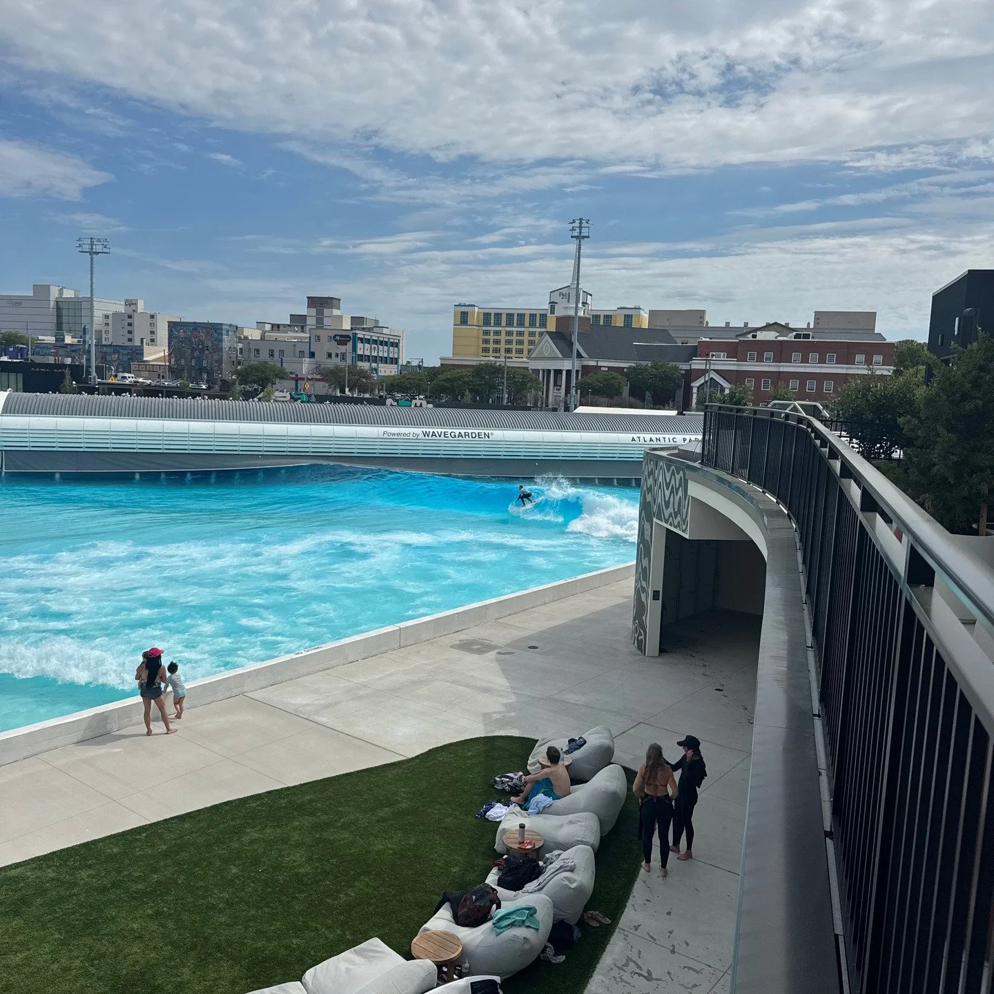 Hopped into the Atlantic Park surf pool for the first time today. In one hour, I caught 15 waves. They were clean, shaped exactly the way I needed so that I could work on my progression.

And I felt the old twitch.

Thirty-five years ago, a few frien
