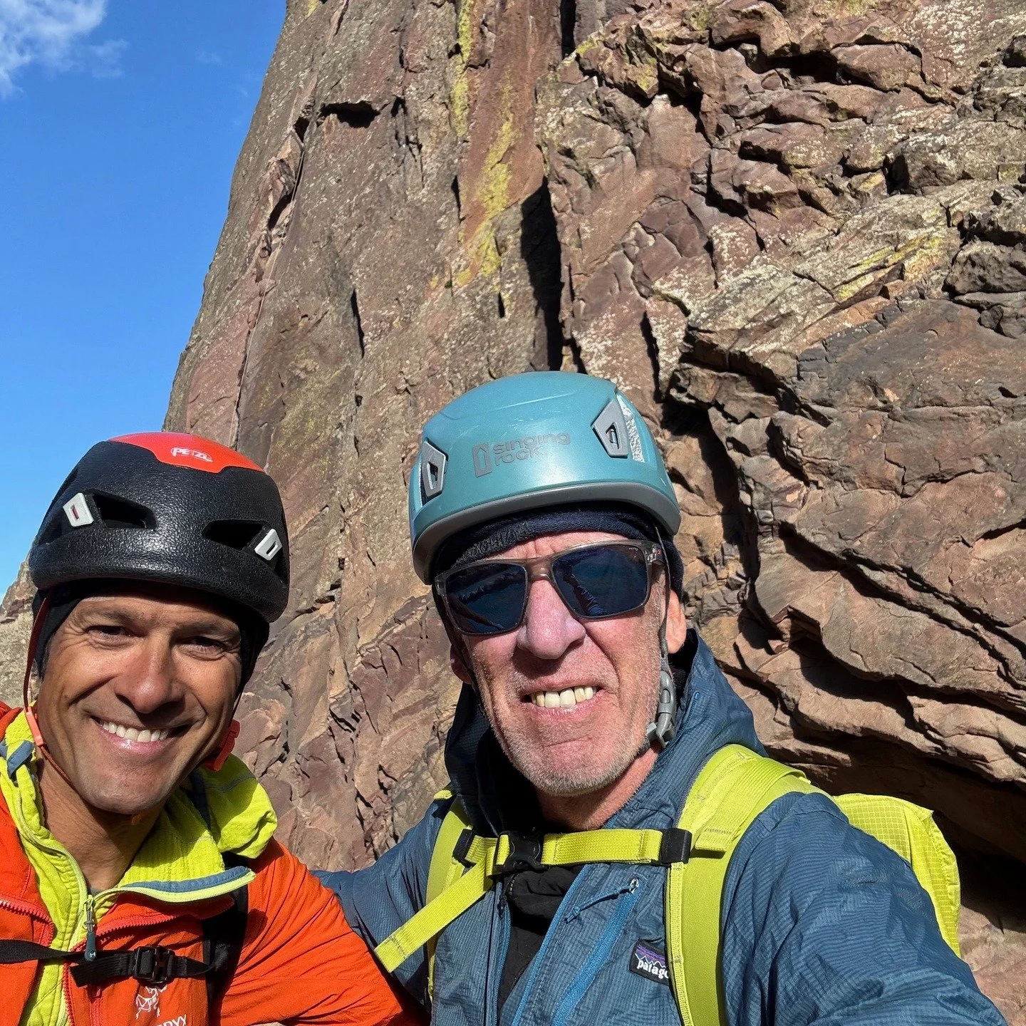 I had such a good time with @kishenman learning how to toprope solo. I had done Blind Faith in years. So Fun!! Thanks, @kishenman, for showing me the ropes!!