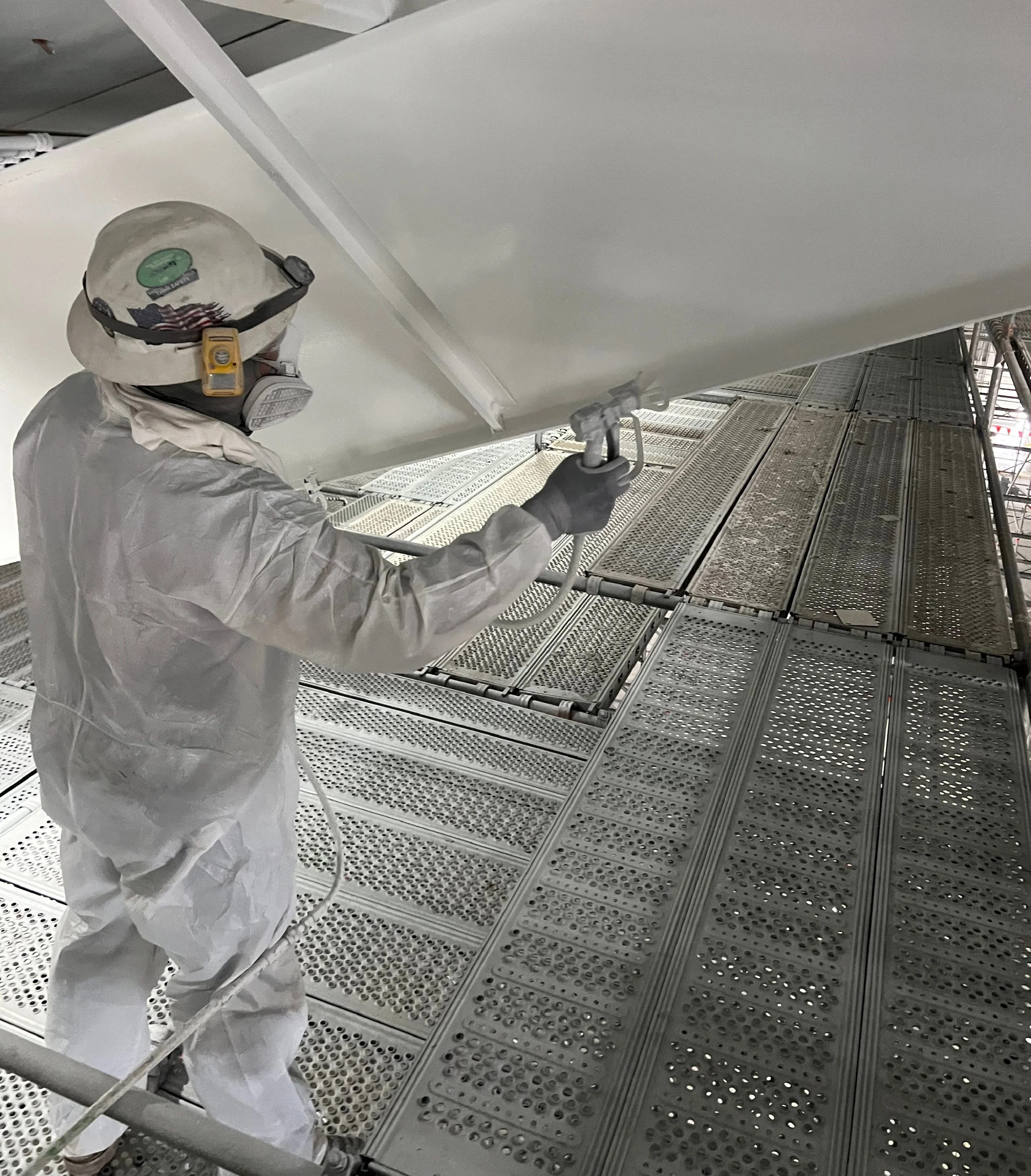 Allied Industrial Services industrial coating project on the Texas Gulf Coast