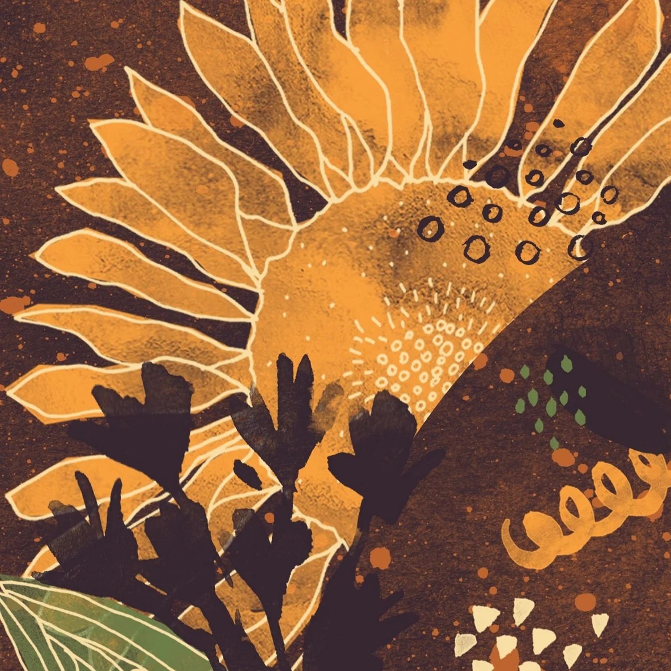 Compost — a poster about cycles, not instructions.