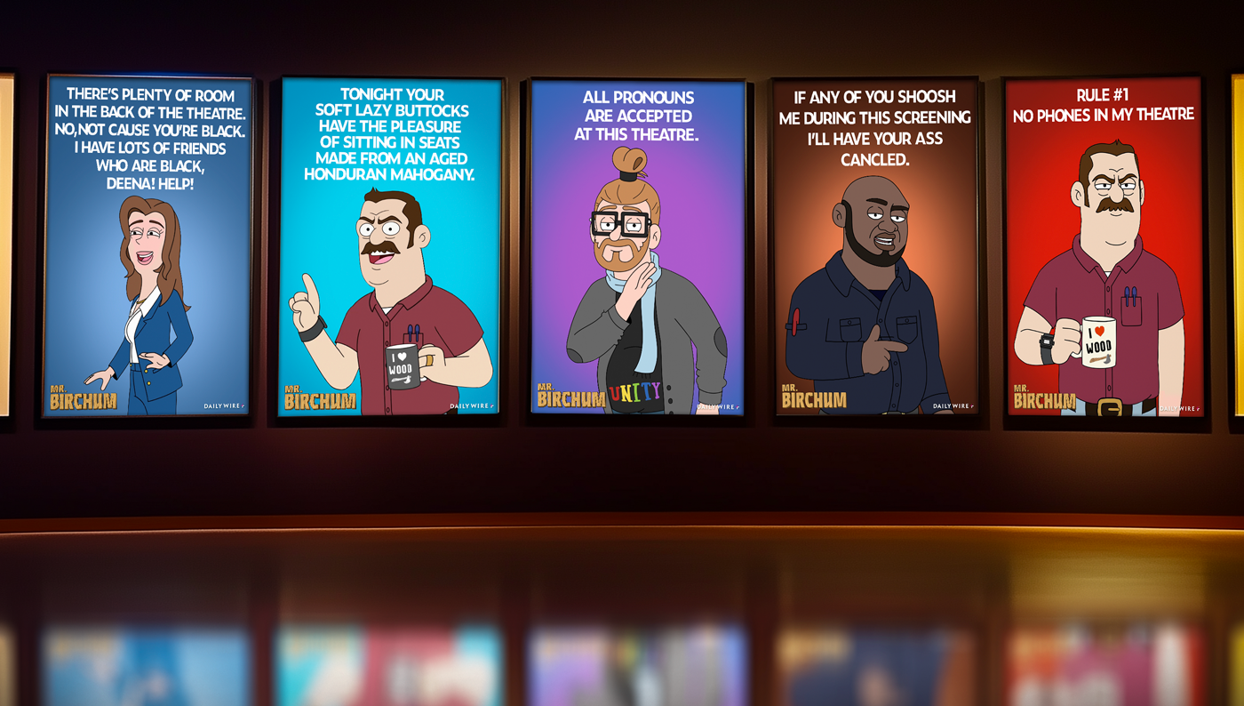 Red Carpet Snarky Copy Character Posters