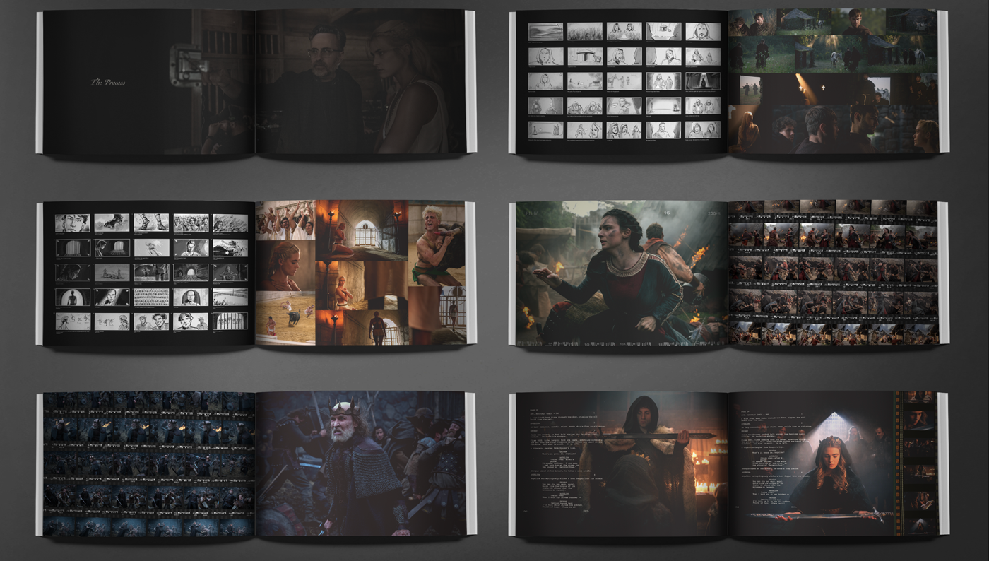 Page Examples for “Making the World of The Last Sword”