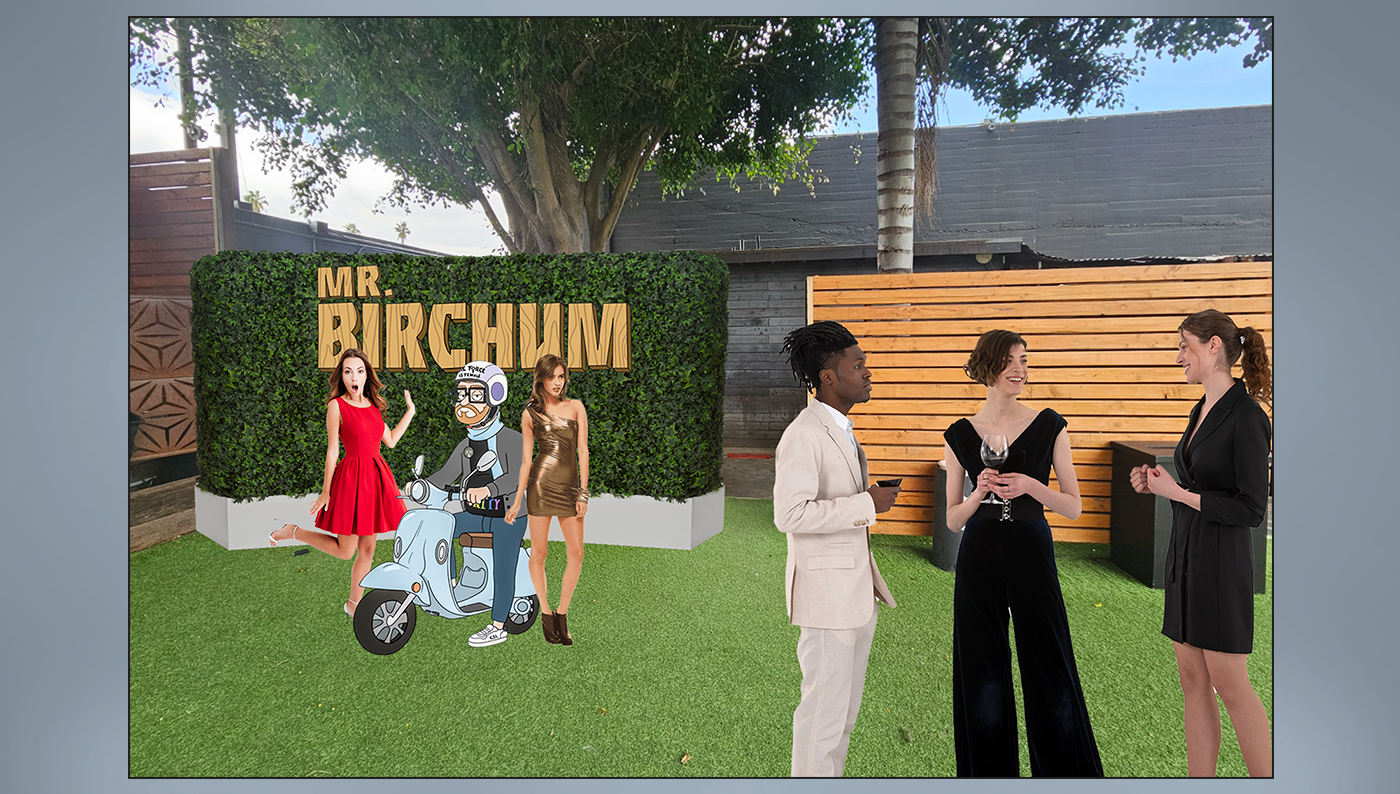 Mr. Karponzi Scooter Photo Opp.