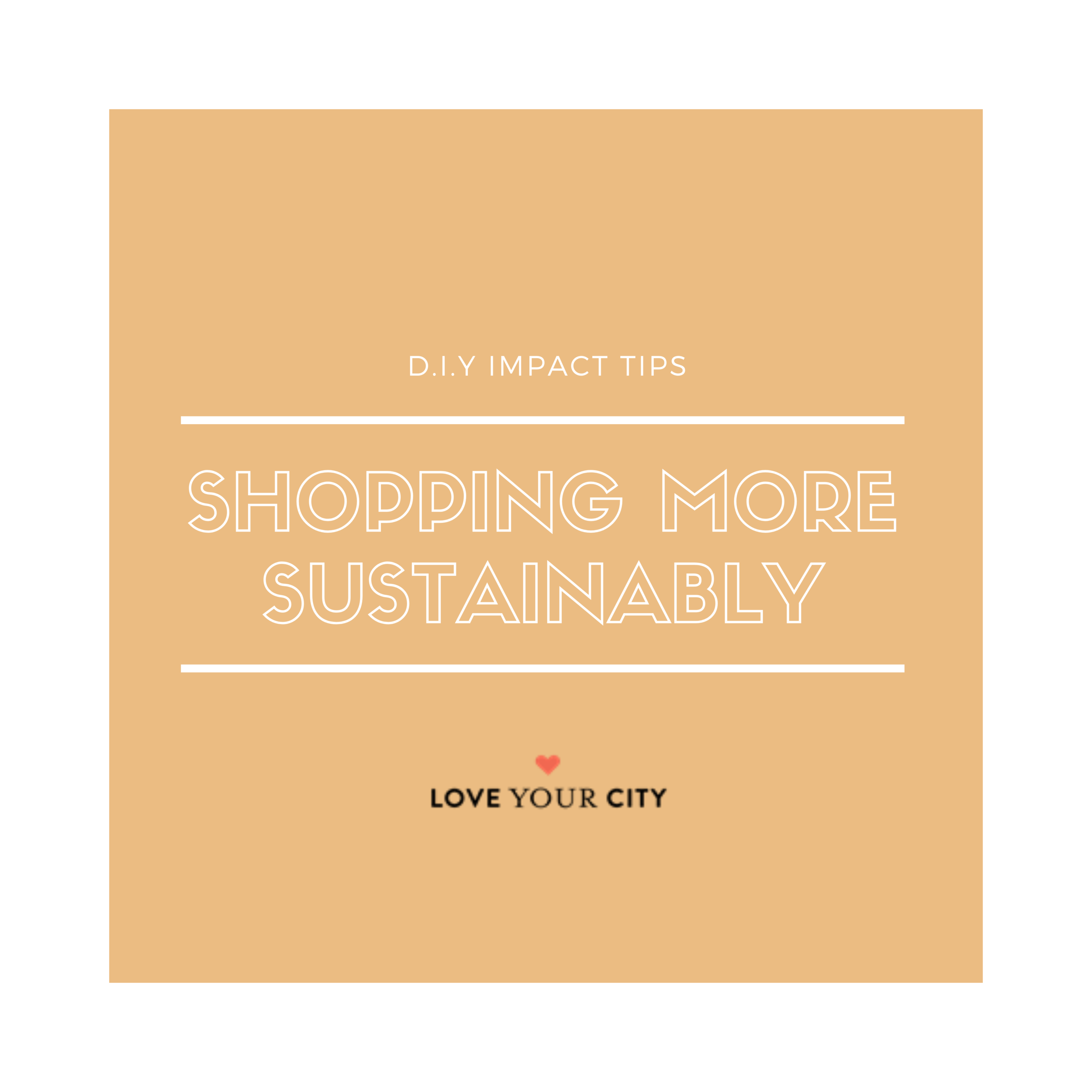 Do It Yourself Impact Tip -- Shopping