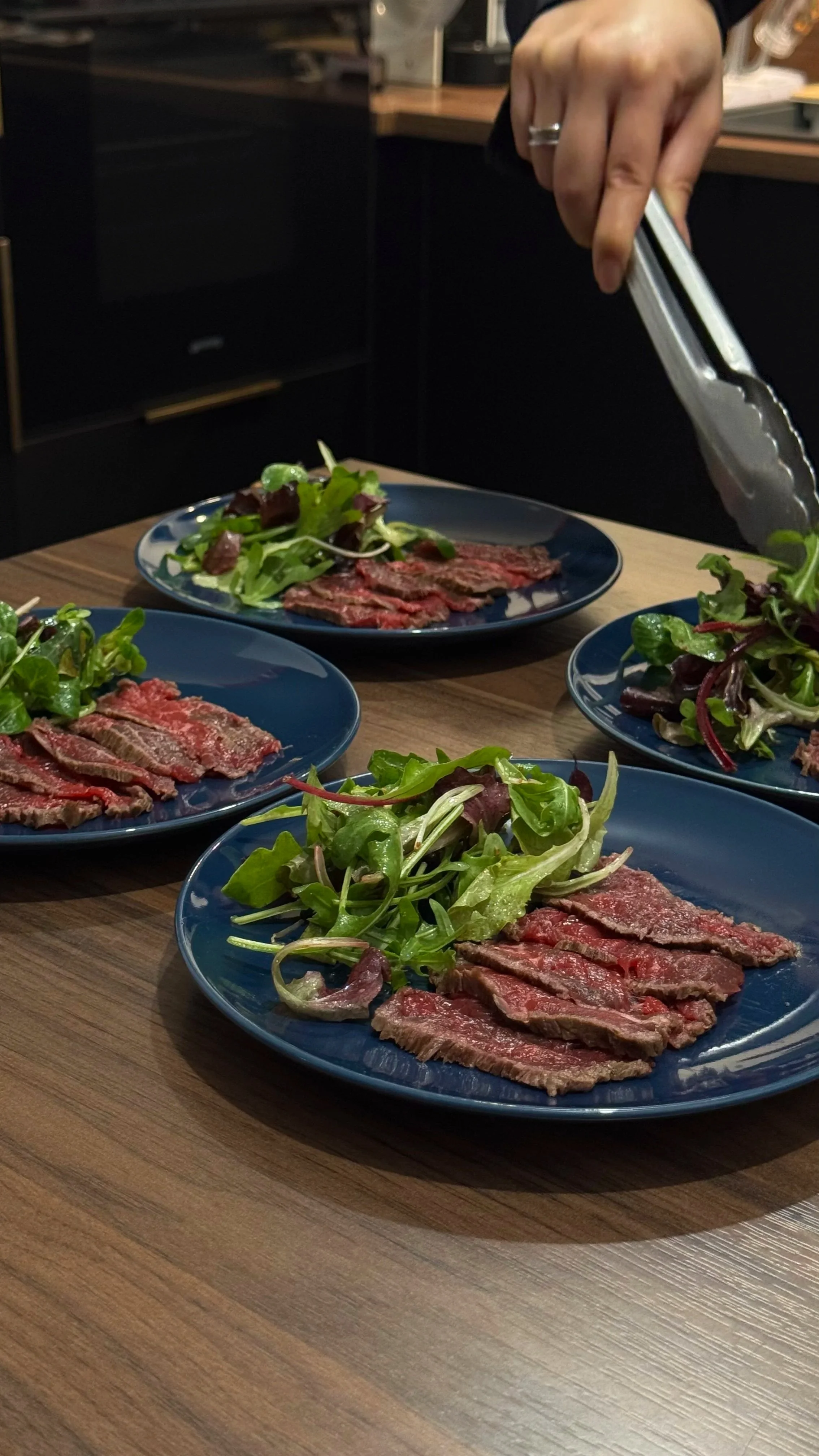 cheffe-privée-tataki-moutarde-fallot-sauce-soja-cuisine-fusion-asiatique