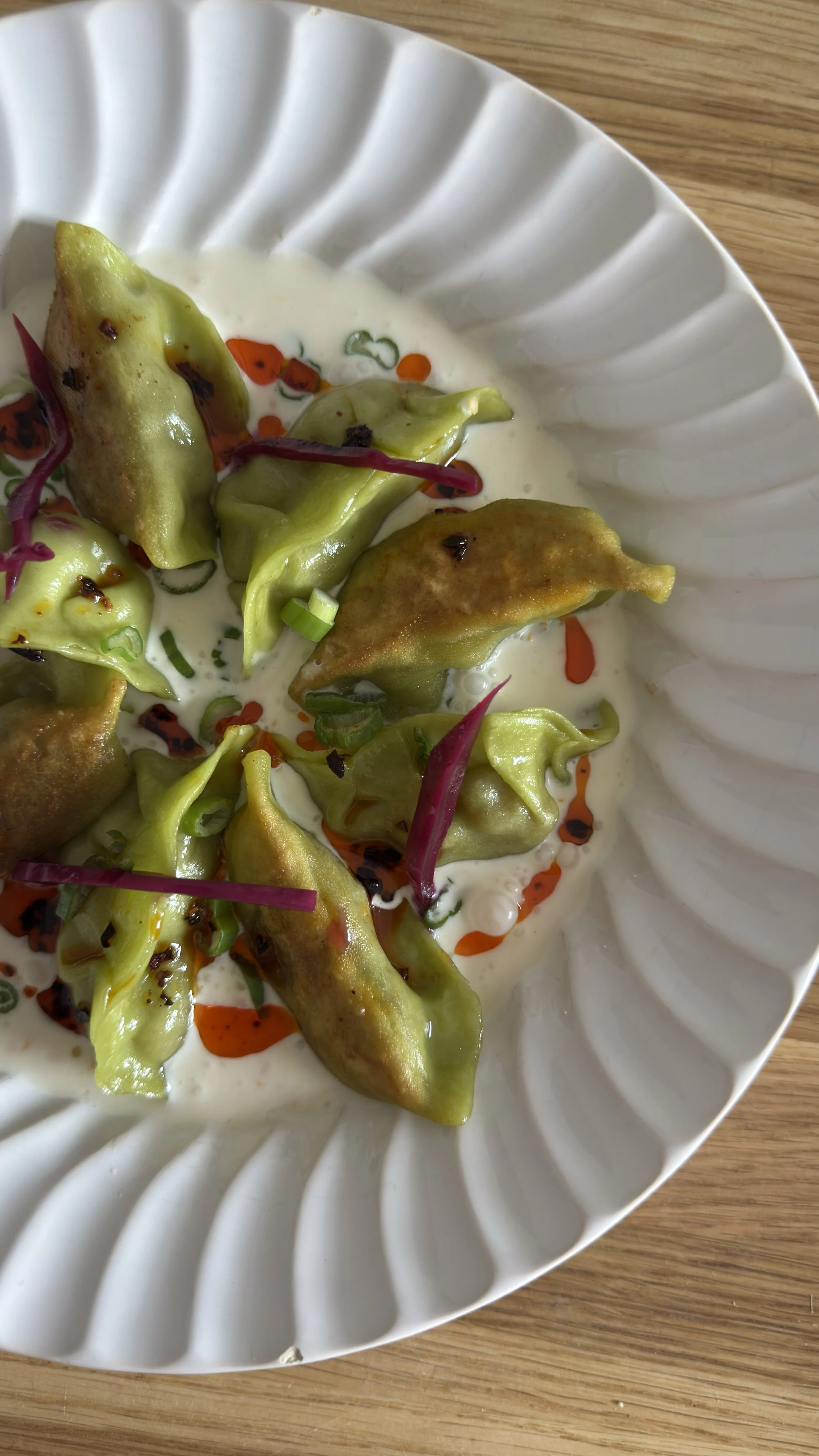 Raviolis-crevettes-lait-coco-cheffe-privée-dijon