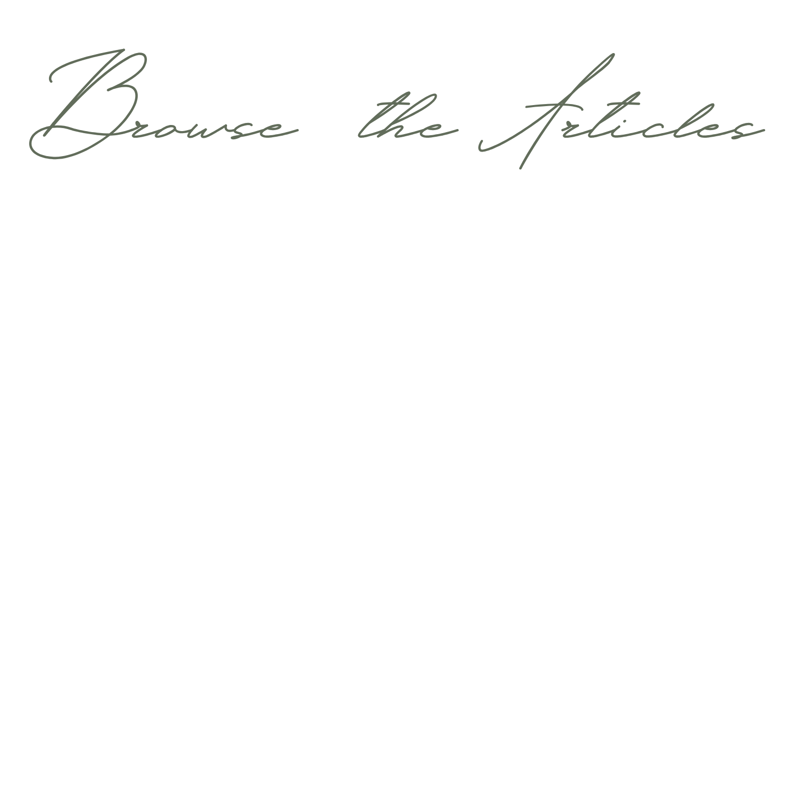 The phrase 'Bounce the Articles' written in cursive on a black background.